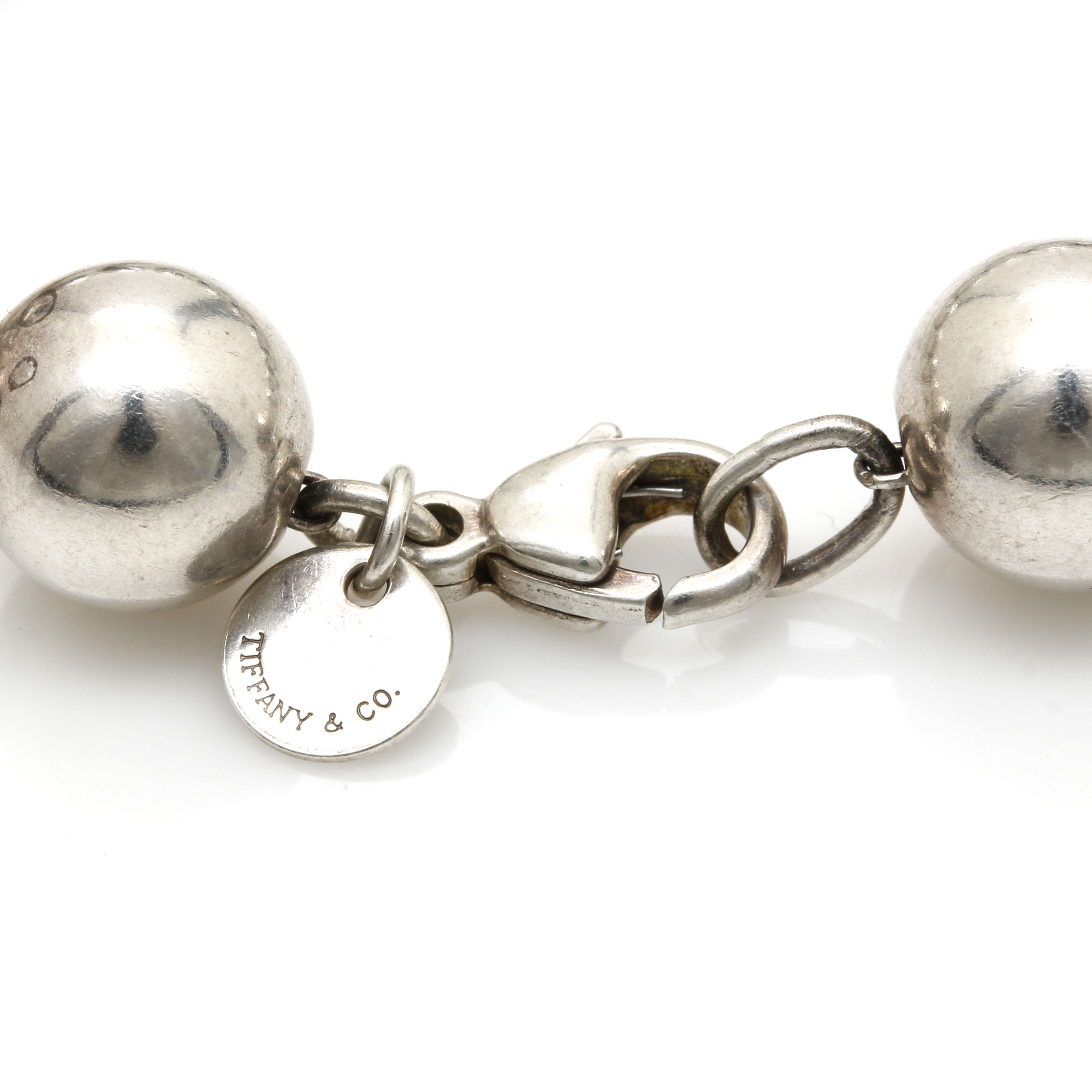 Tiffany & Co. Sterling Silver "Tiffany Beads" Bracelet