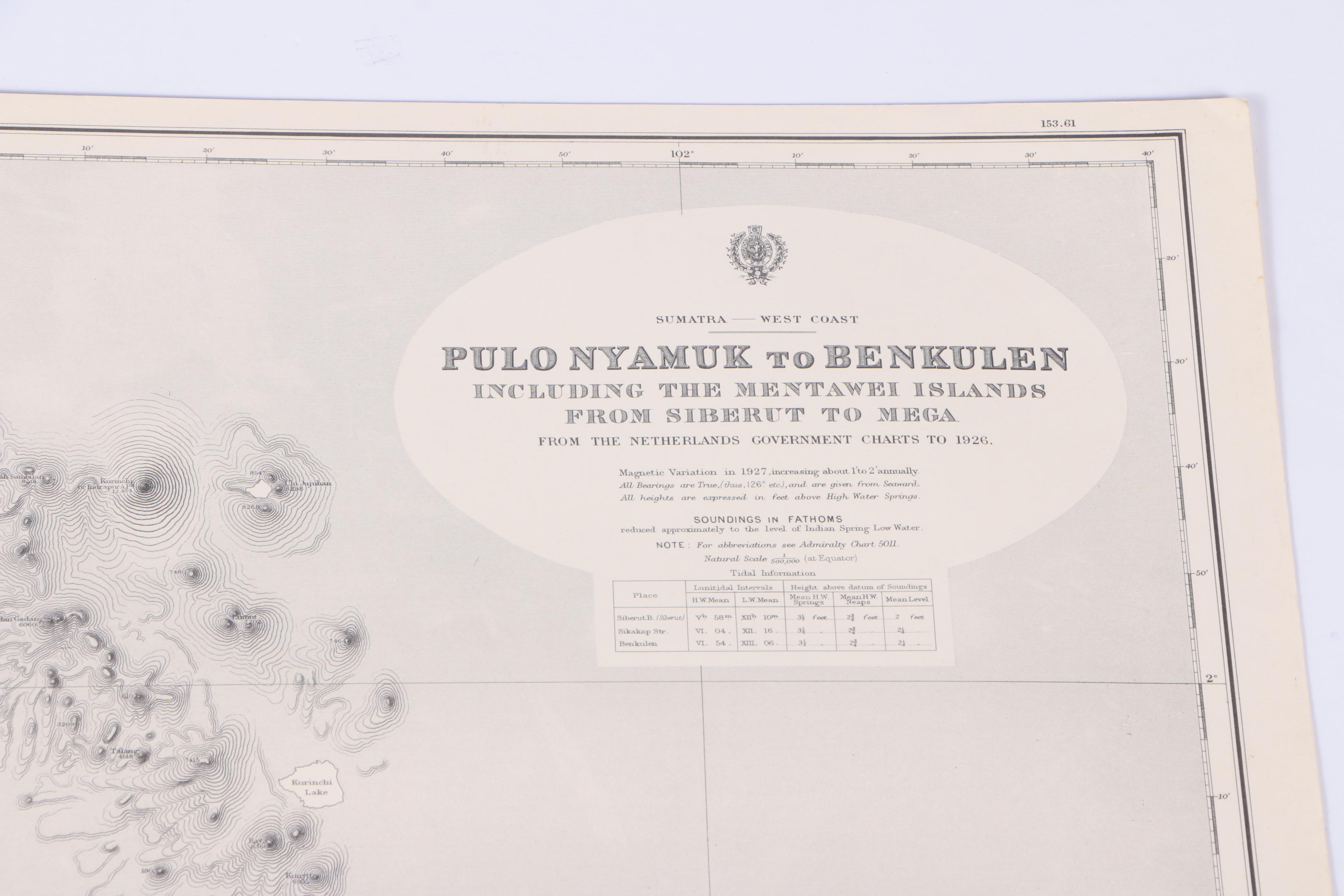 Hydrographic Maps Including France, Africa, and Asia