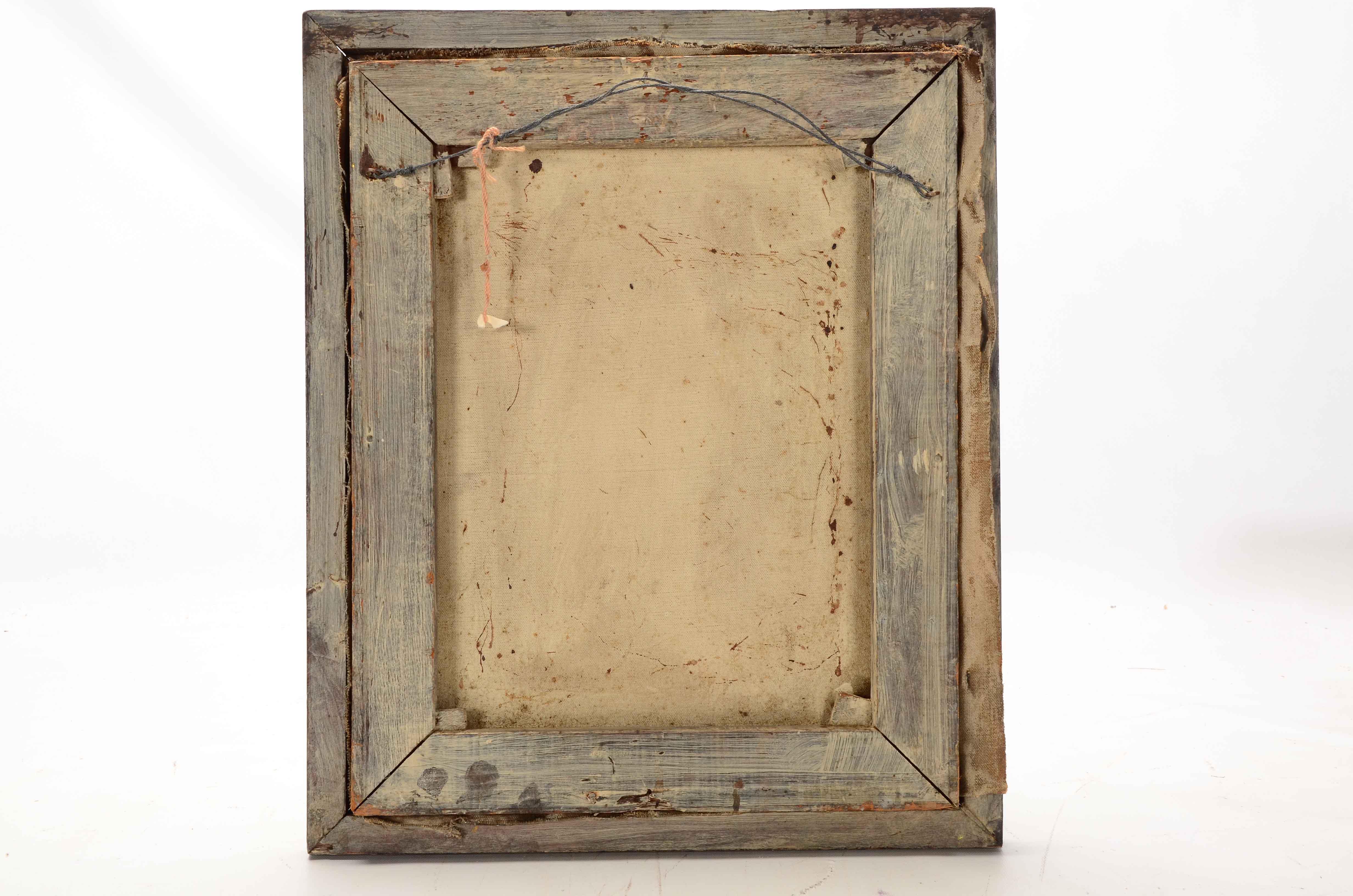 P.J. Burns Oil Painting of Deer