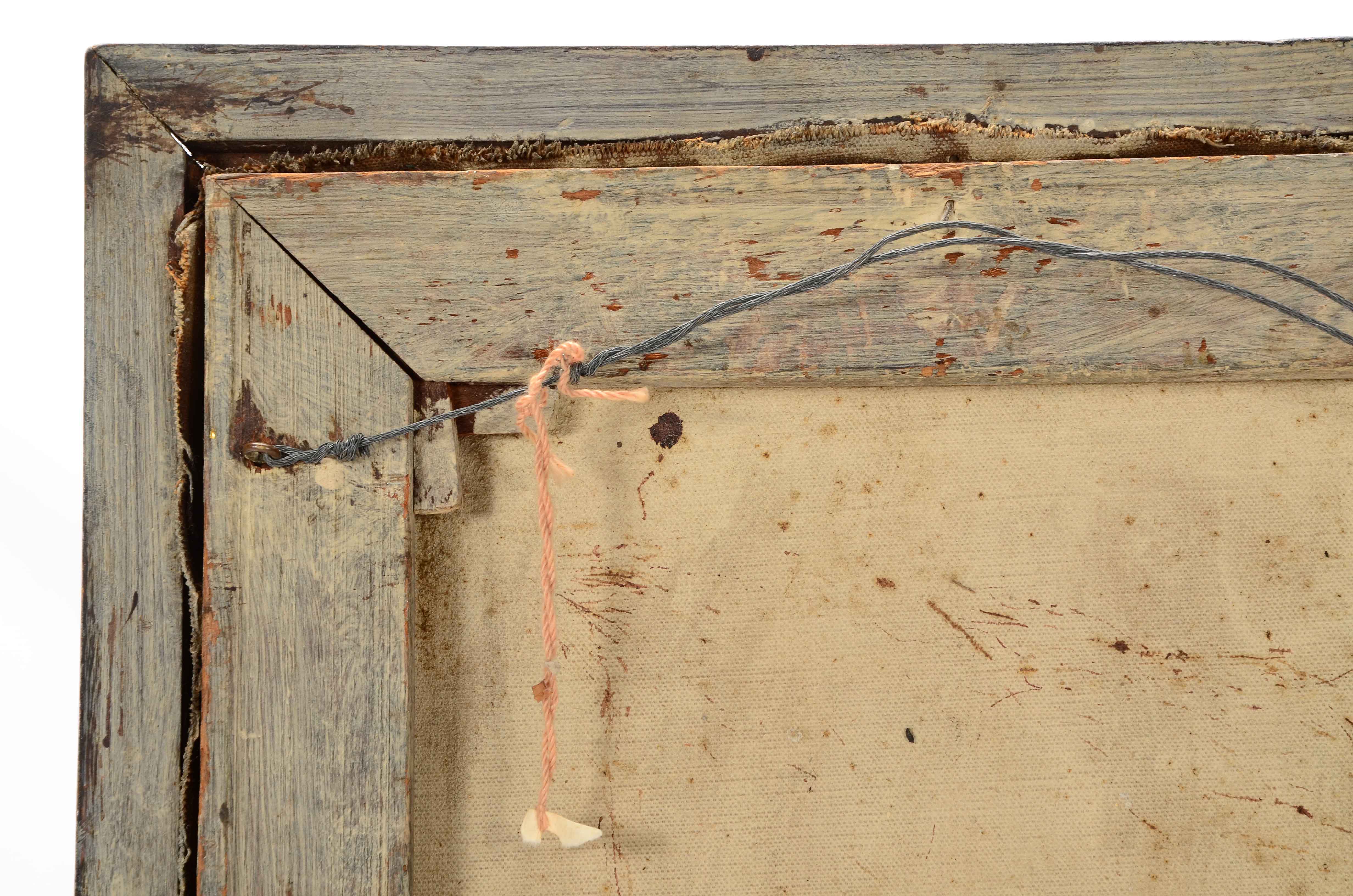 P.J. Burns Oil Painting of Deer