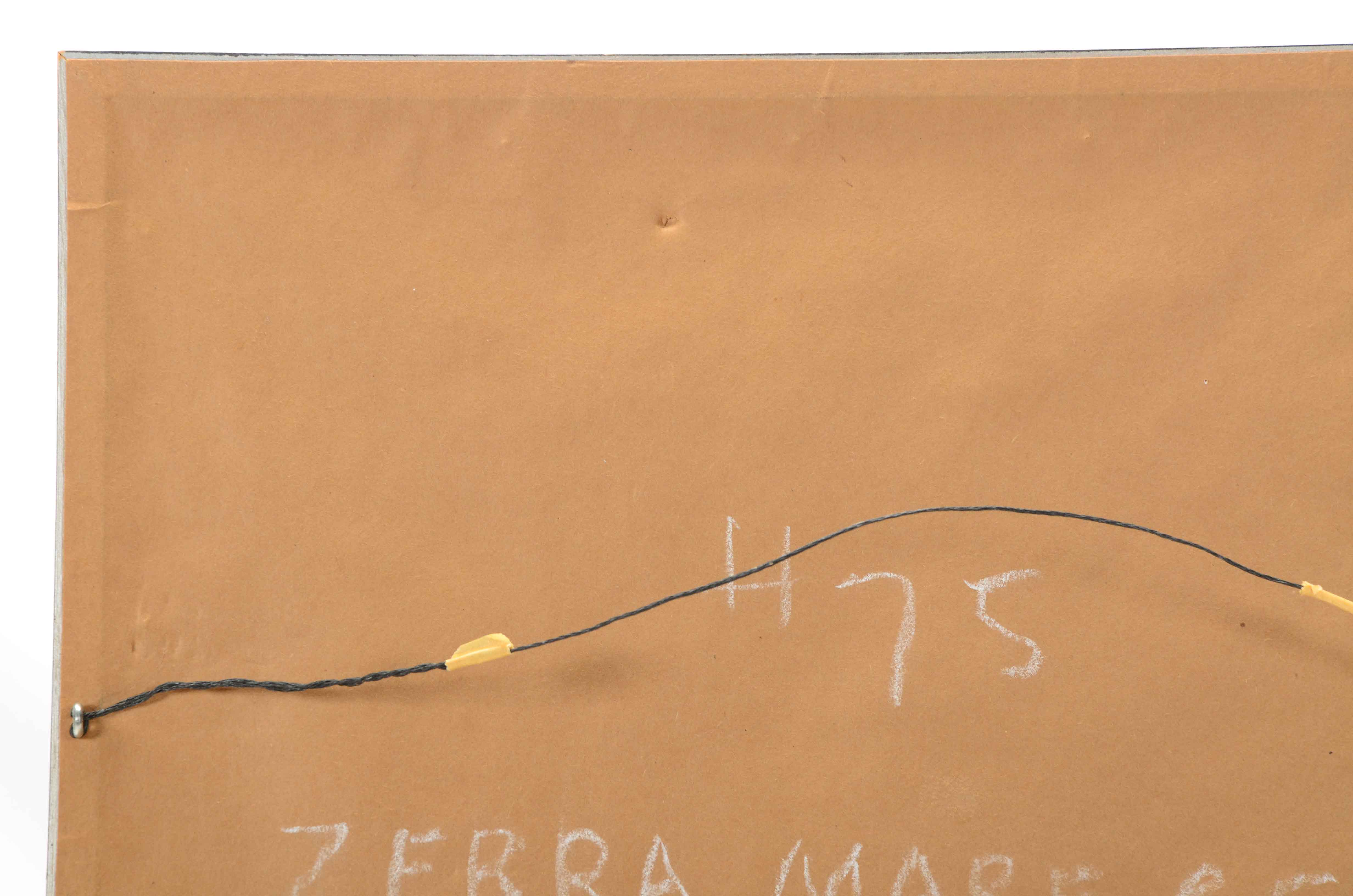 Carl Schmuelling Original Graphite and Pastel Drawing "Zebra Mare & Colt II"