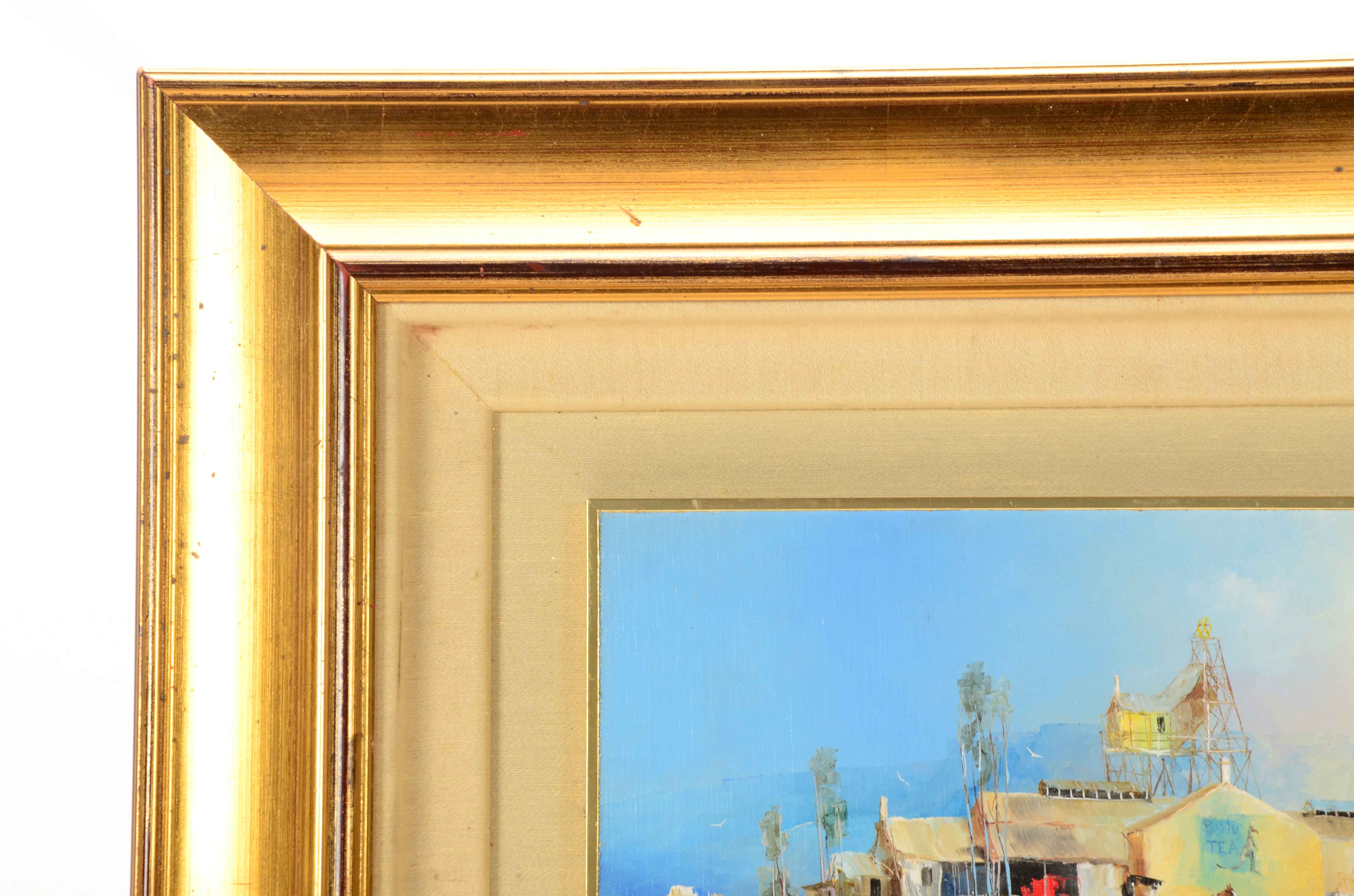 Robert Pope Oil Painting "Dalgety Depot at Mt Morgan, QLD"