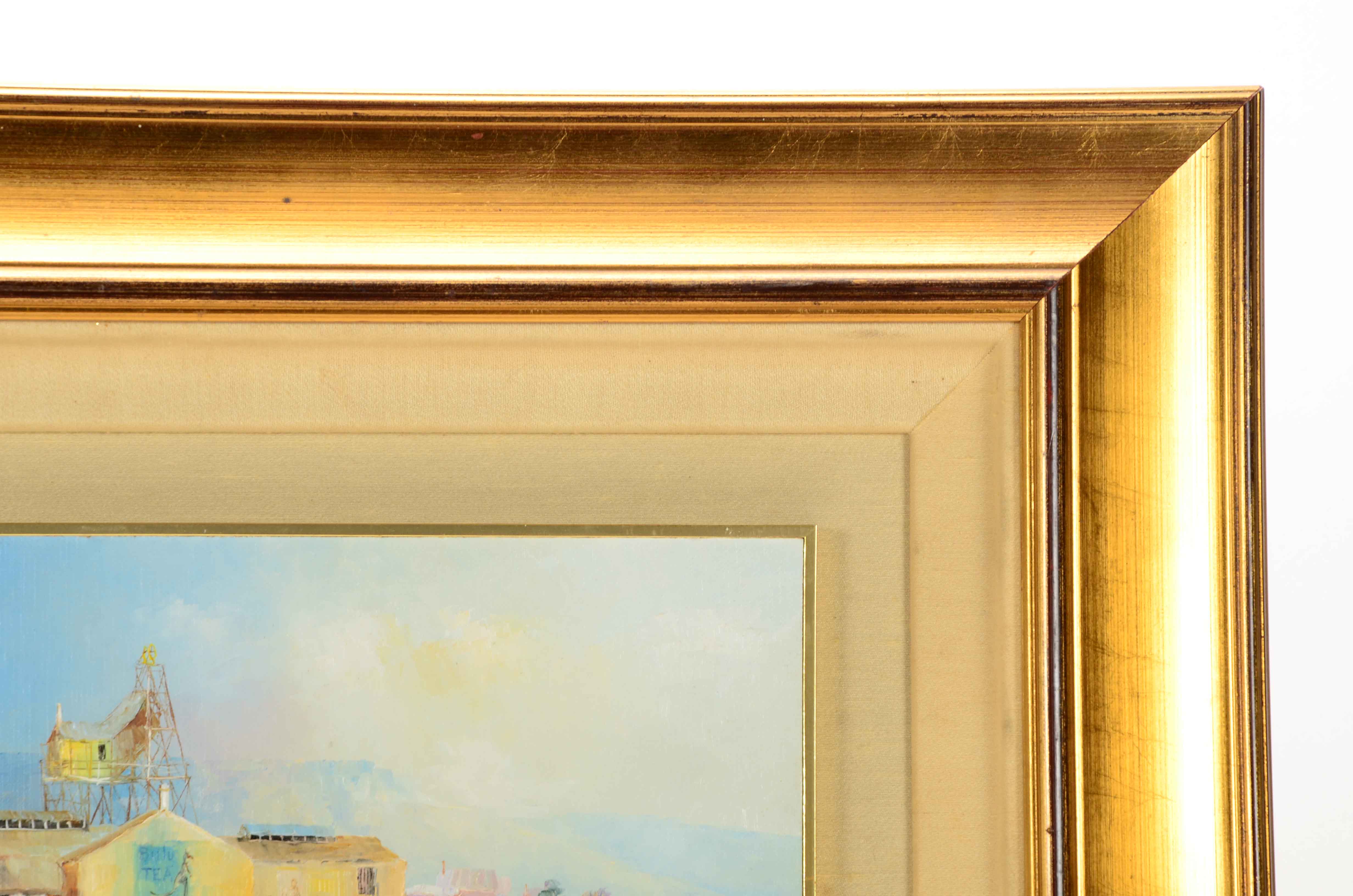 Robert Pope Oil Painting "Dalgety Depot at Mt Morgan, QLD"