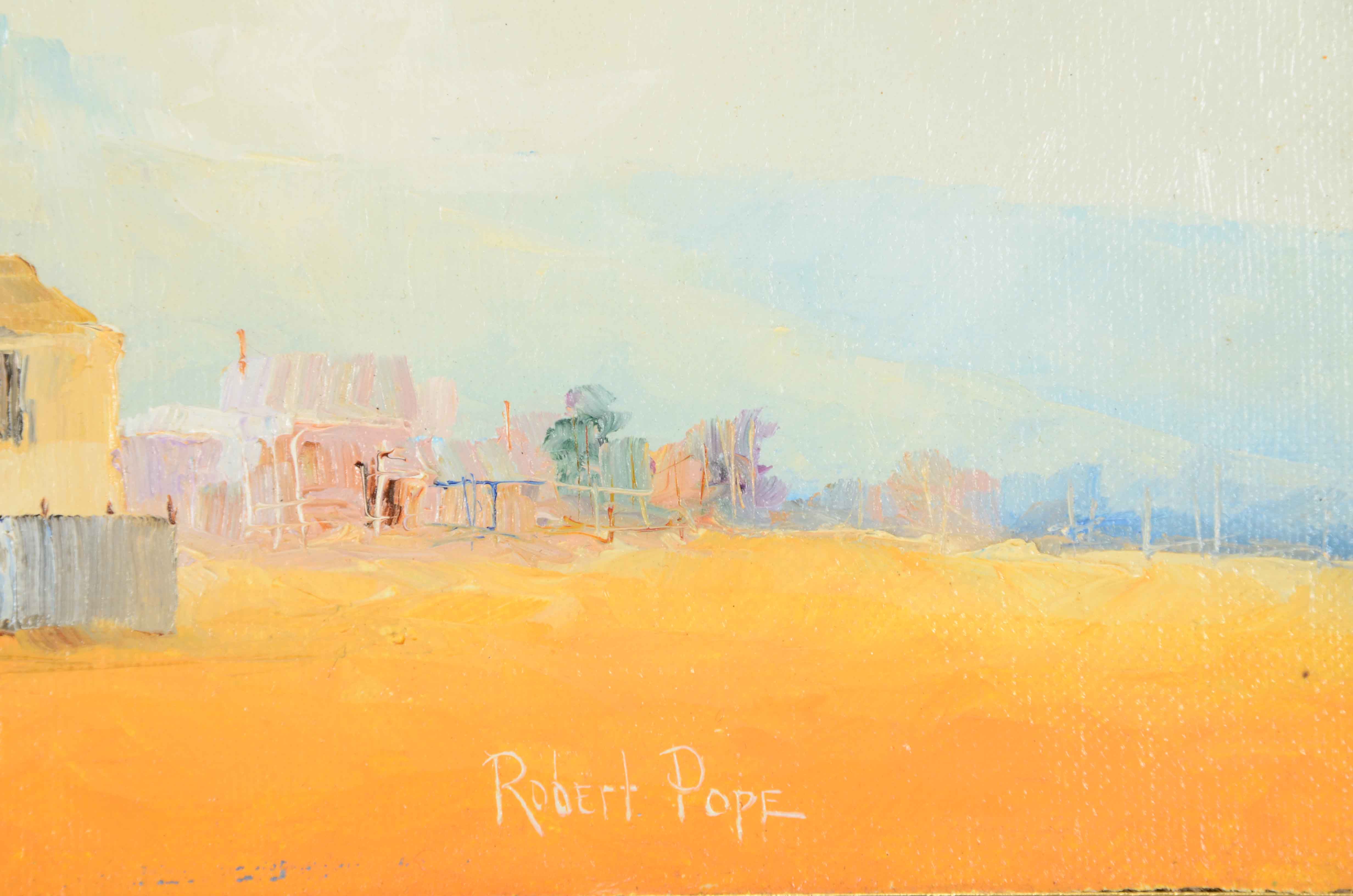 Robert Pope Oil Painting "Dalgety Depot at Mt Morgan, QLD"