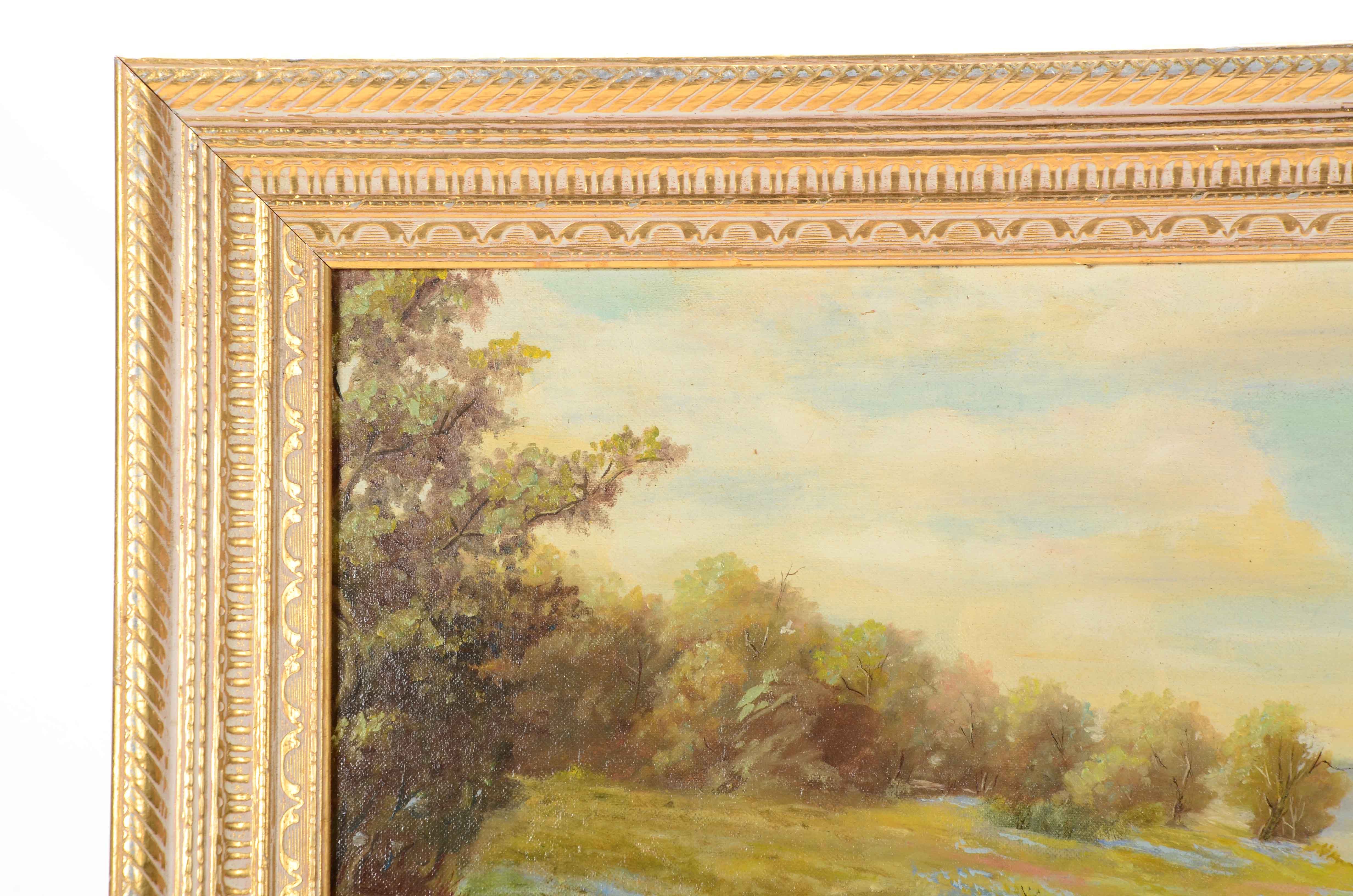 Nelson Rhodes Original Signed Oil Painting on Academy Board