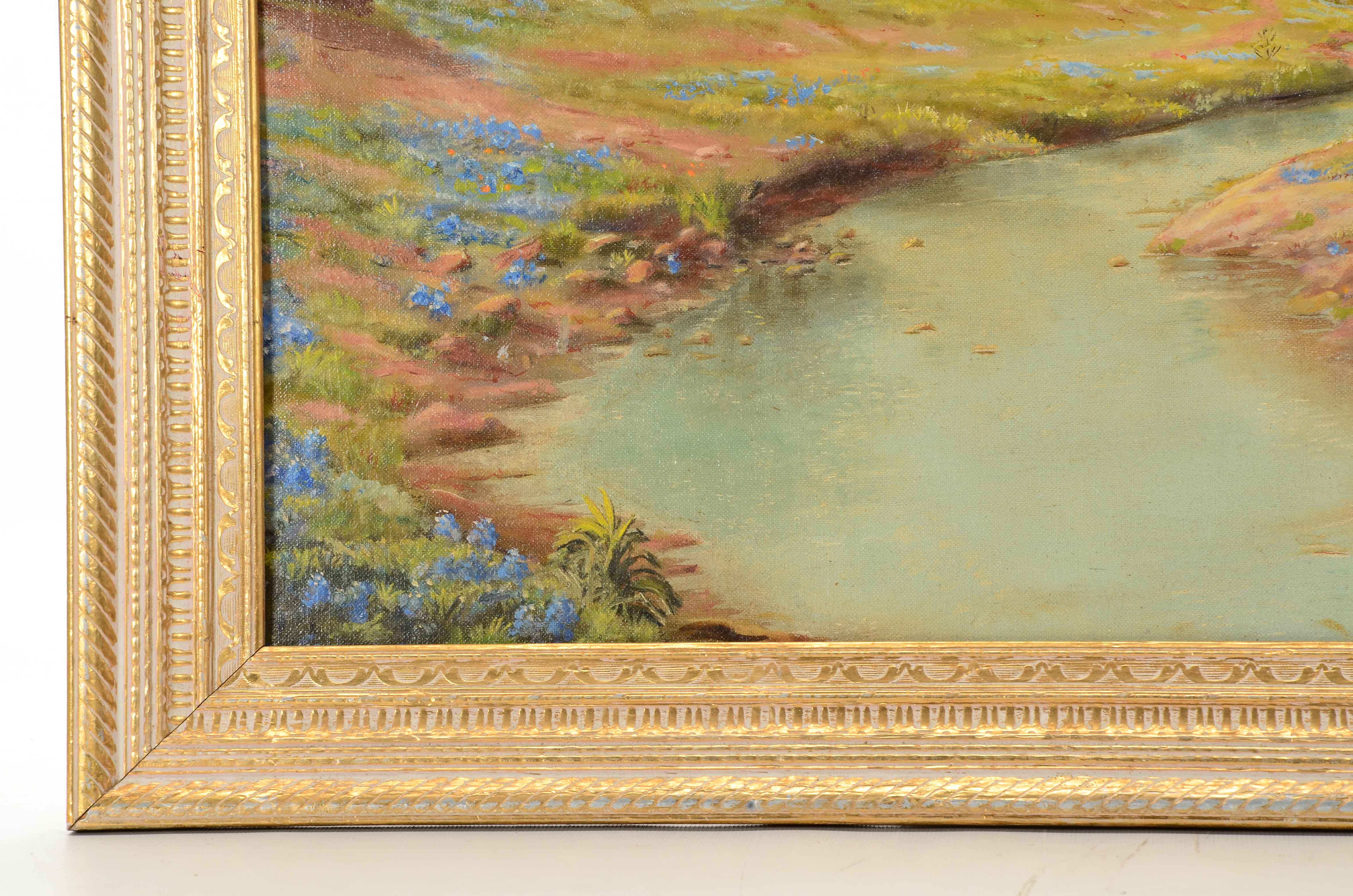 Nelson Rhodes Original Signed Oil Painting on Academy Board