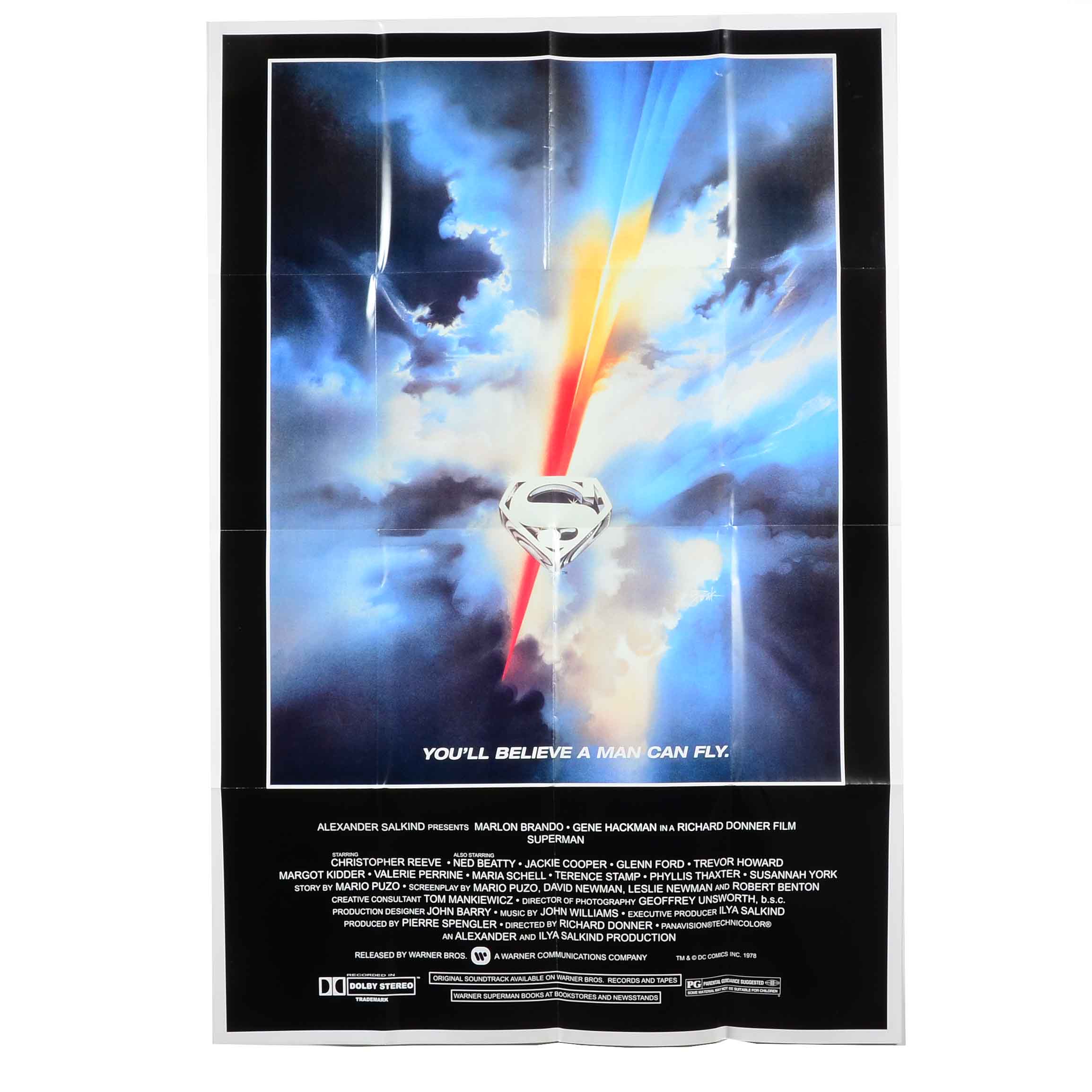 1978 Superman Movie Poster