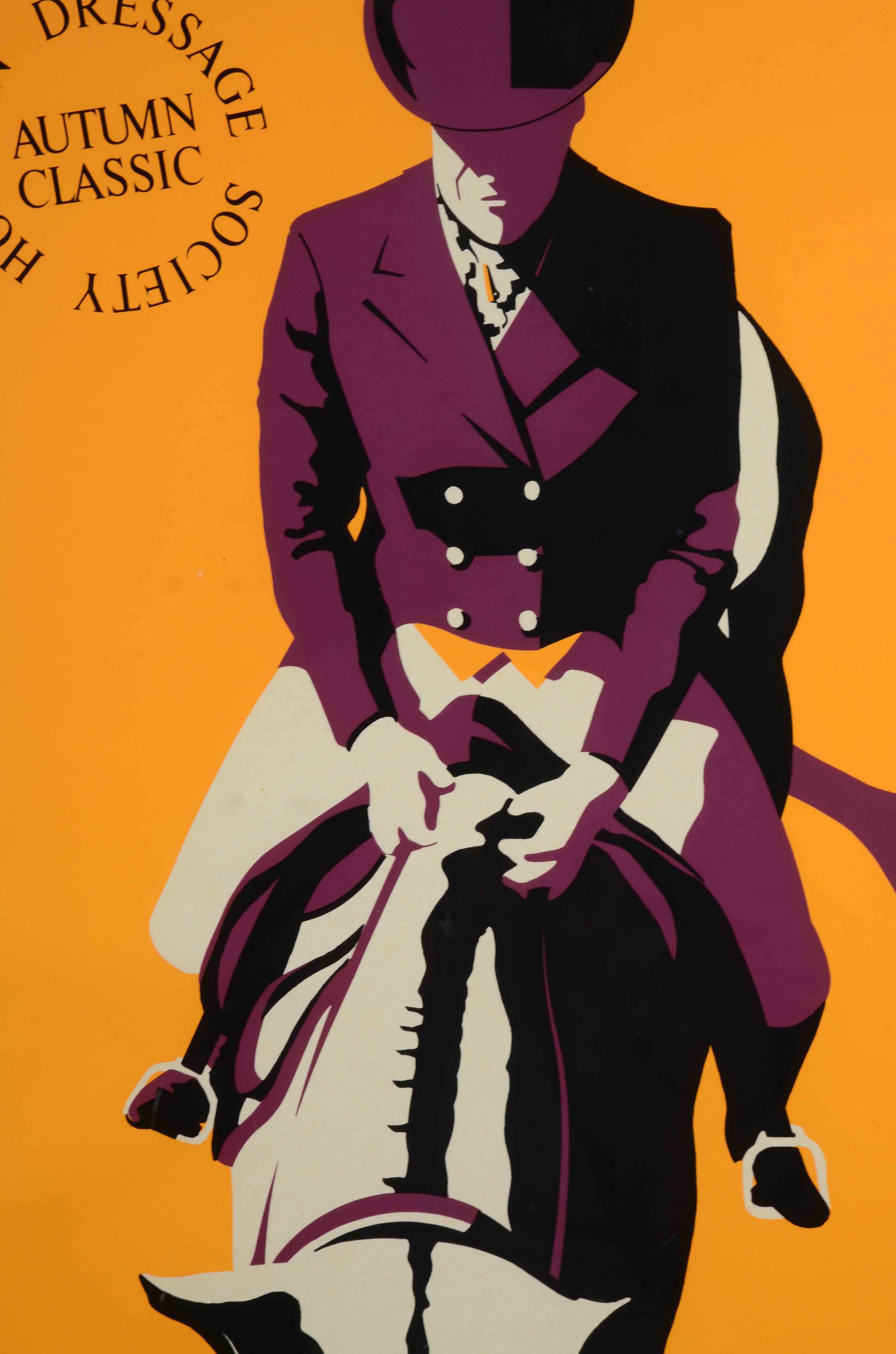 J. Sherman Limited Edition Serigraph for Houston Dressage Society