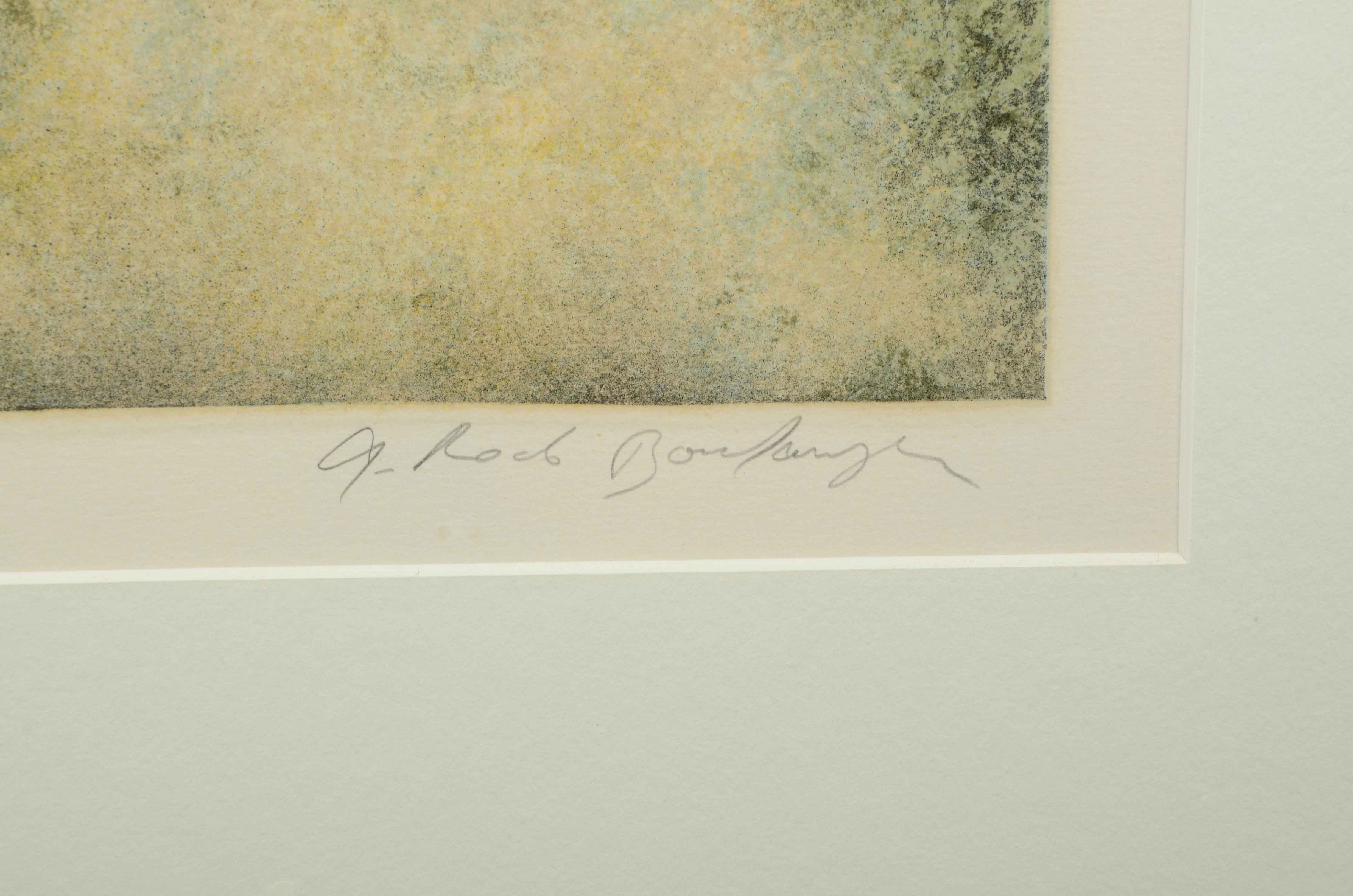 Graciela Rodo Boulanger Limited Edition Lithograph "Promenade en Bicyclette"