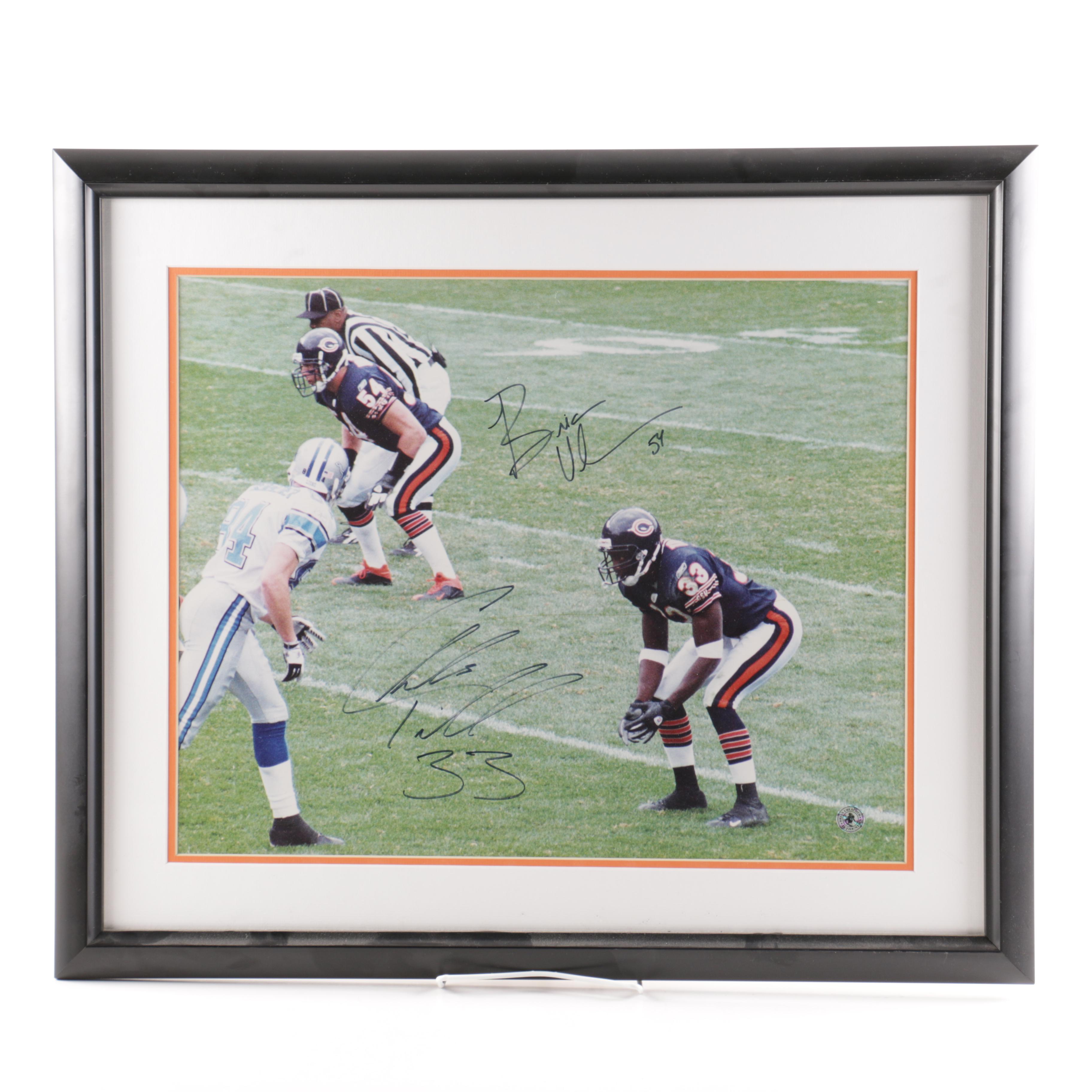 Charles Tillman and Brian Urlacher Signed Photograph