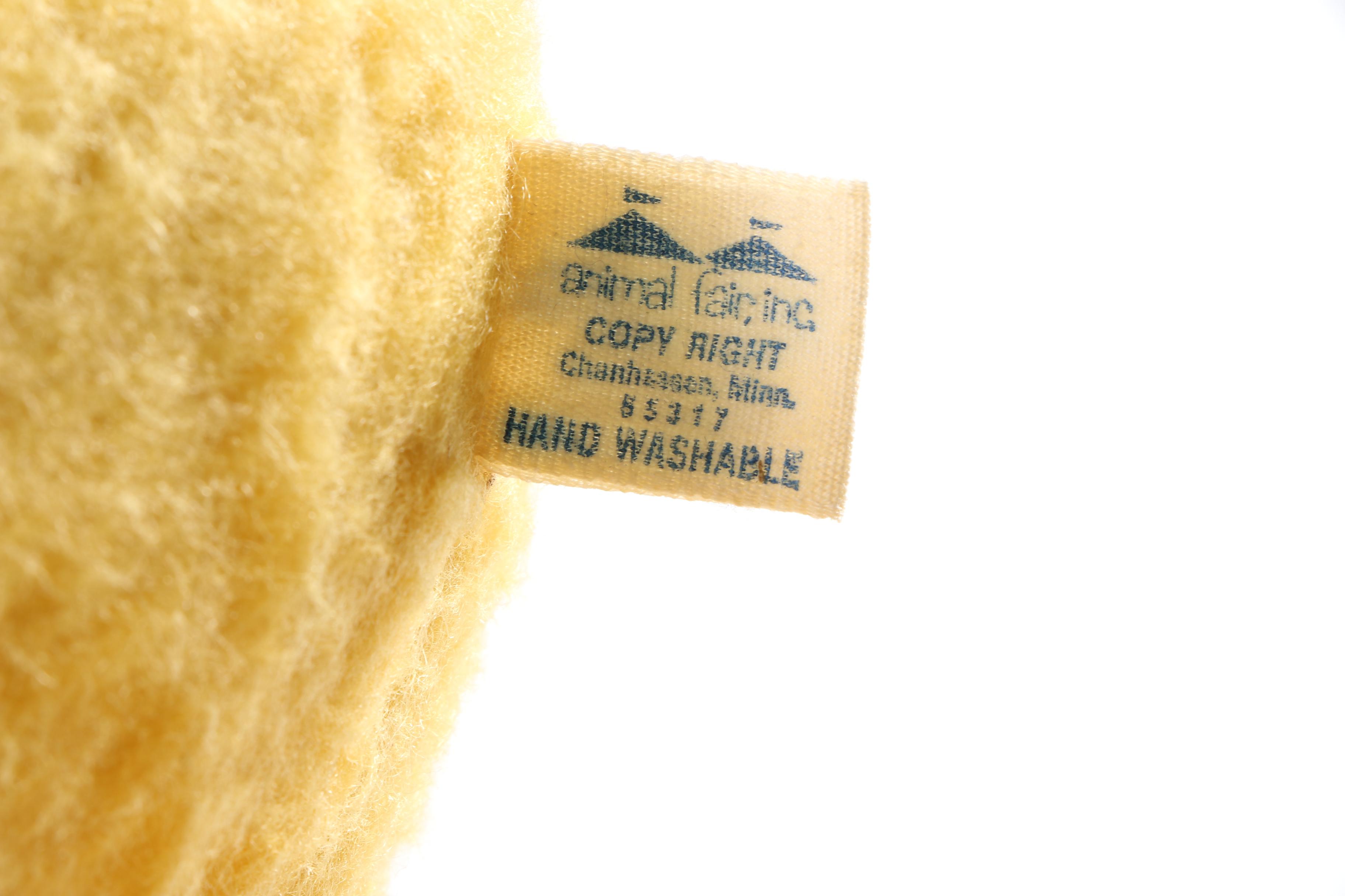 Vintage Stuffed Lion Toy