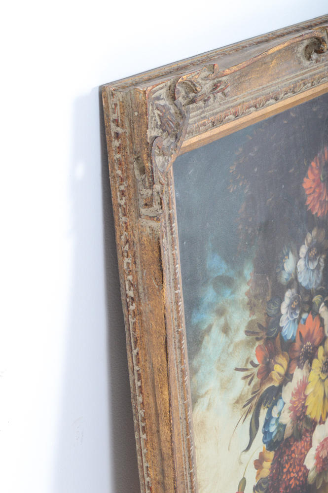 Original A. Bertolini Oil on Canvas Painting