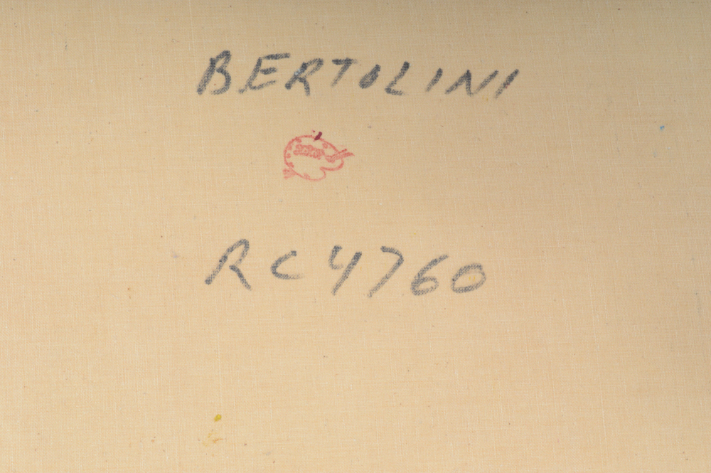 Original A. Bertolini Oil on Canvas Painting