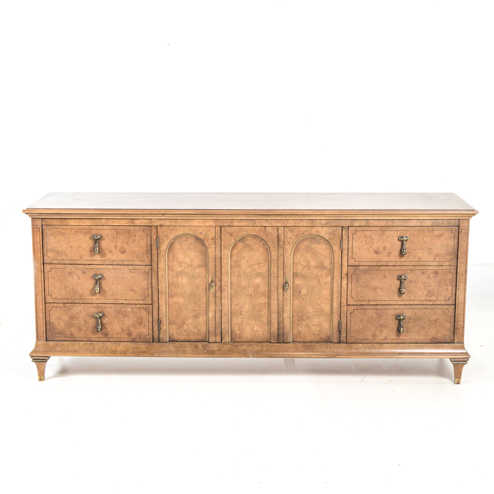 Vintage Nine-Drawer Low Chest by American of Martinsville