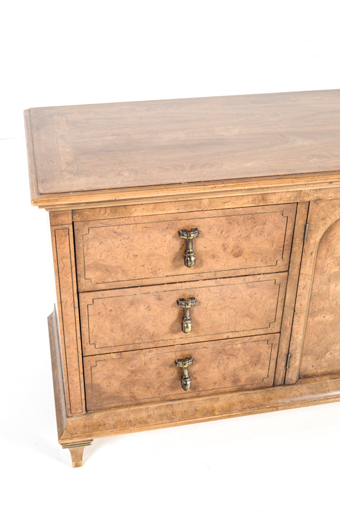 Vintage Nine-Drawer Low Chest by American of Martinsville