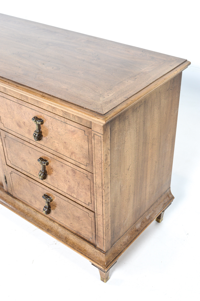 Vintage Nine-Drawer Low Chest by American of Martinsville