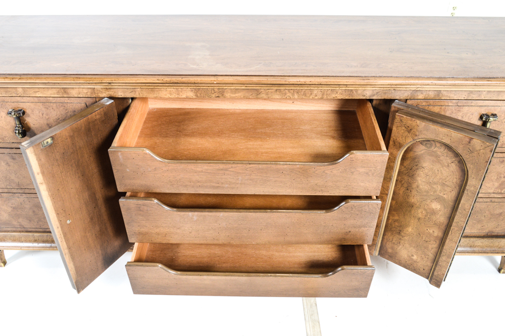 Vintage Nine-Drawer Low Chest by American of Martinsville