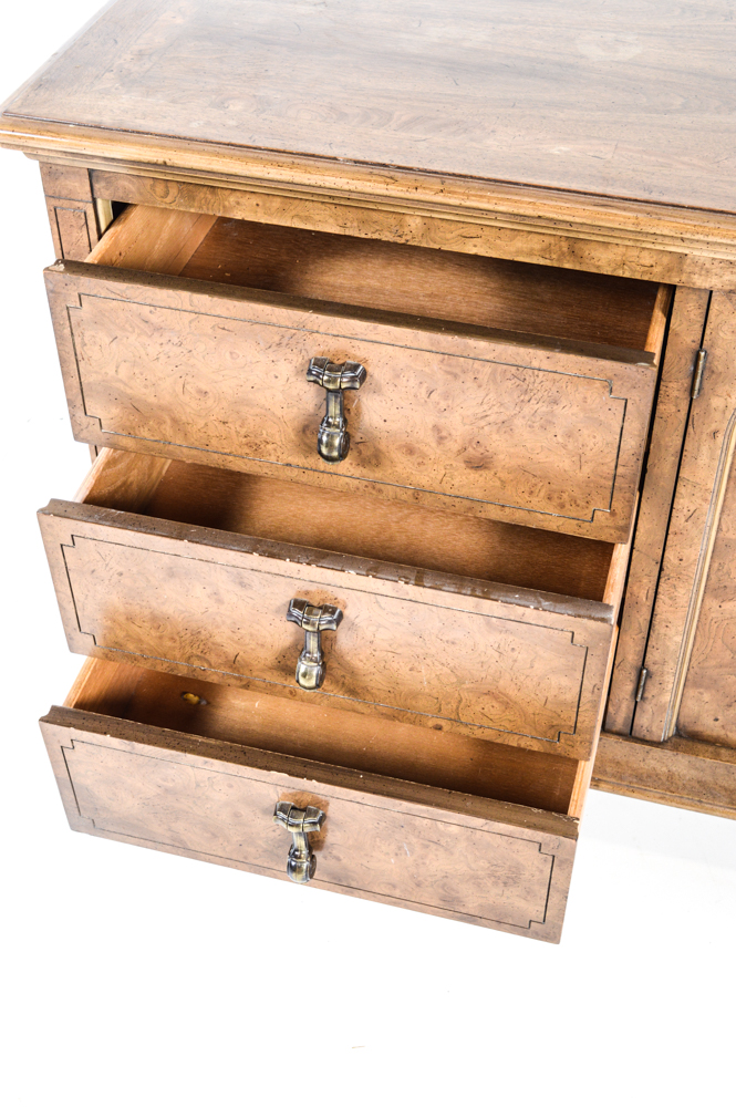 Vintage Nine-Drawer Low Chest by American of Martinsville