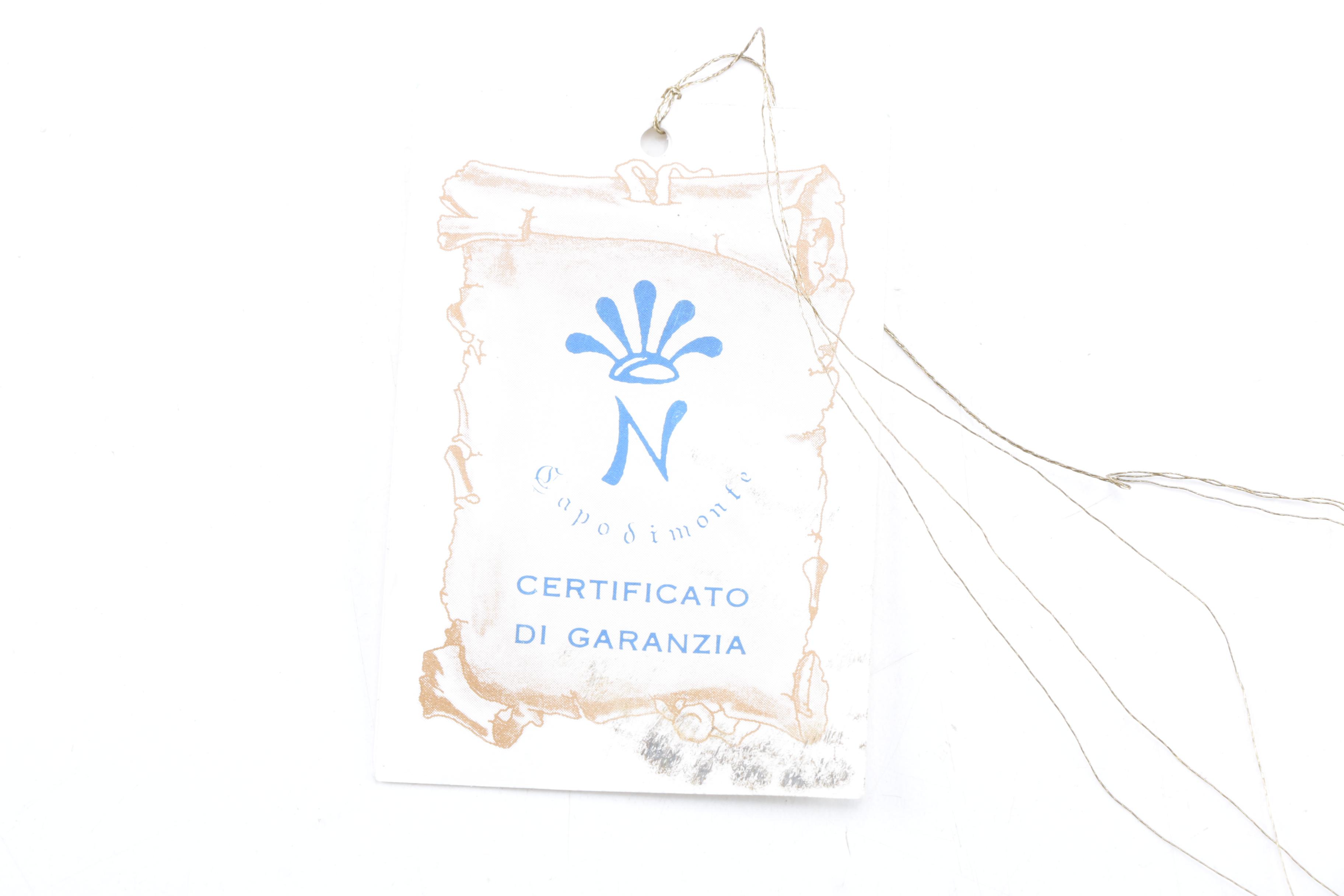 Capodimonte Porcelain Clown Figurine