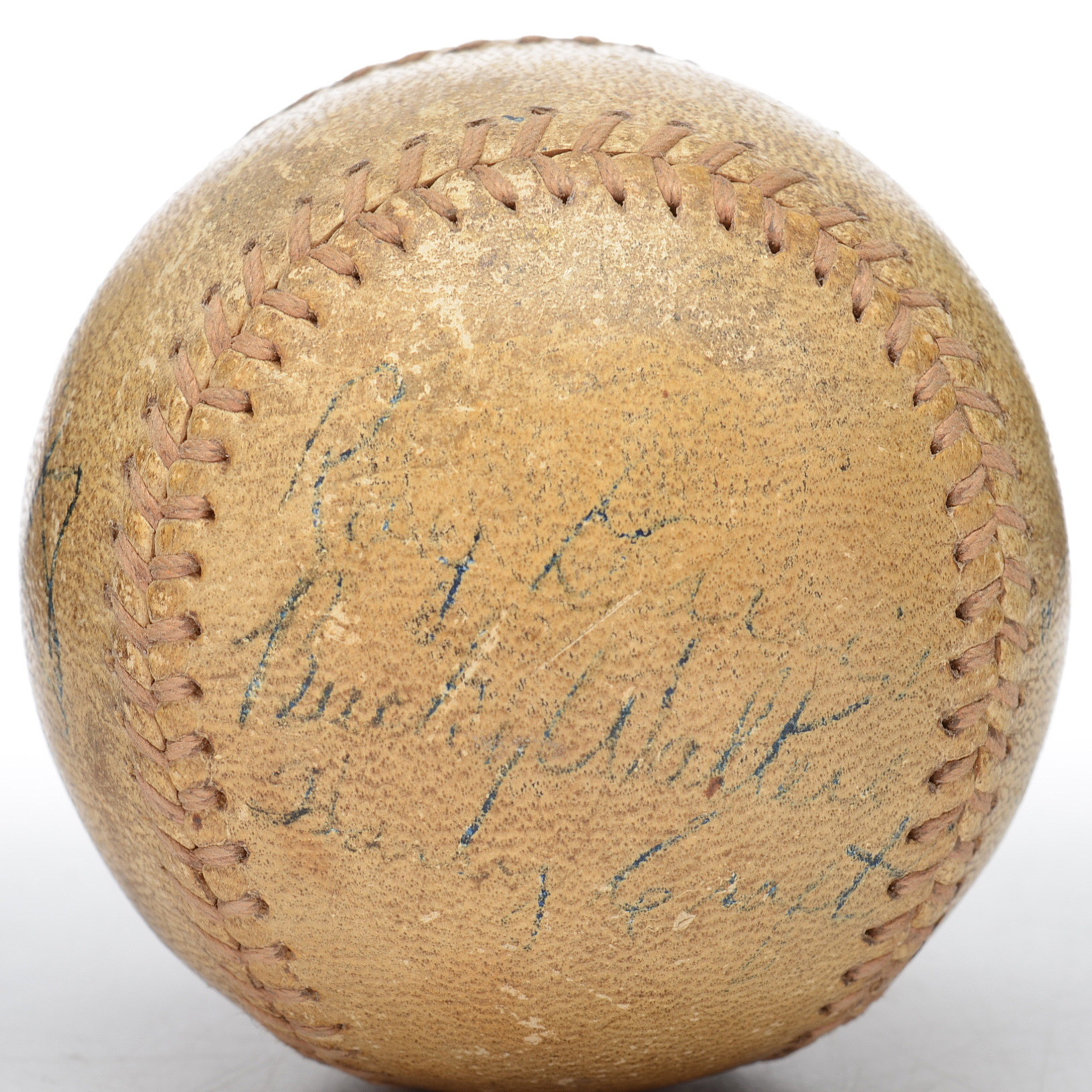 1930s Reds and Cardinals Signed Baseball