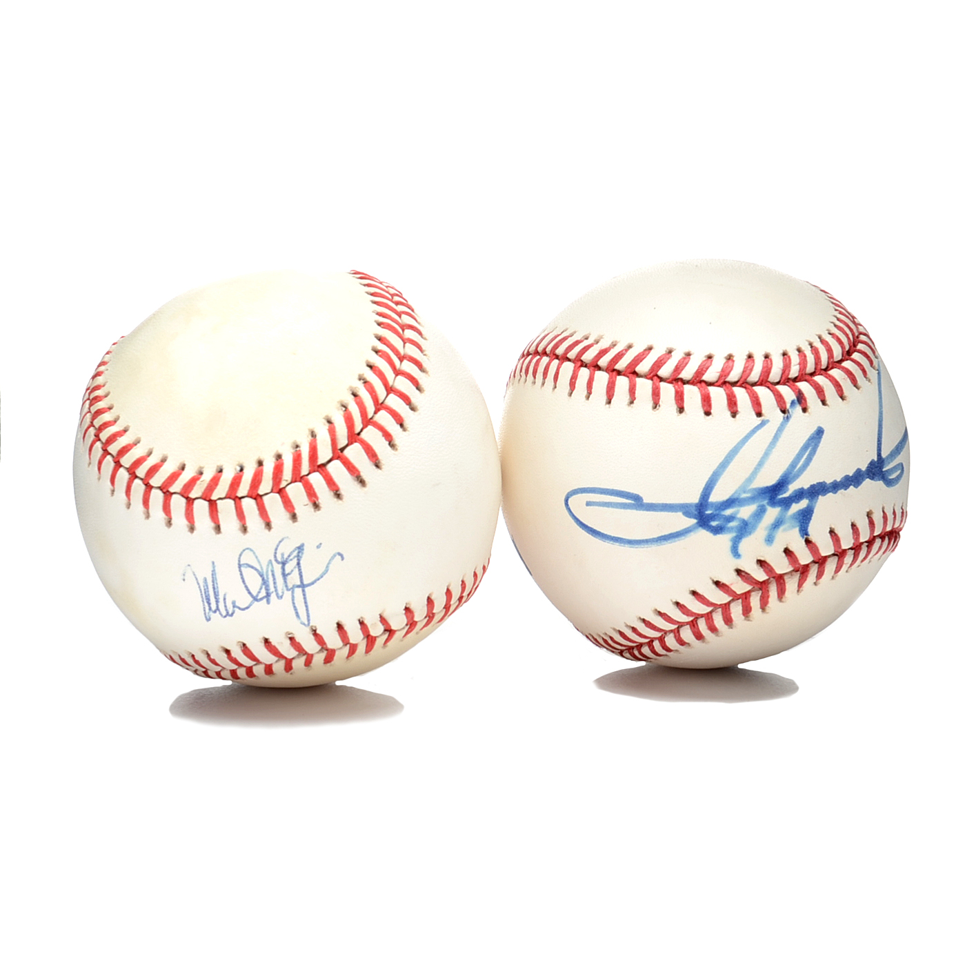 Sosa and McGwire Signed Baseballs