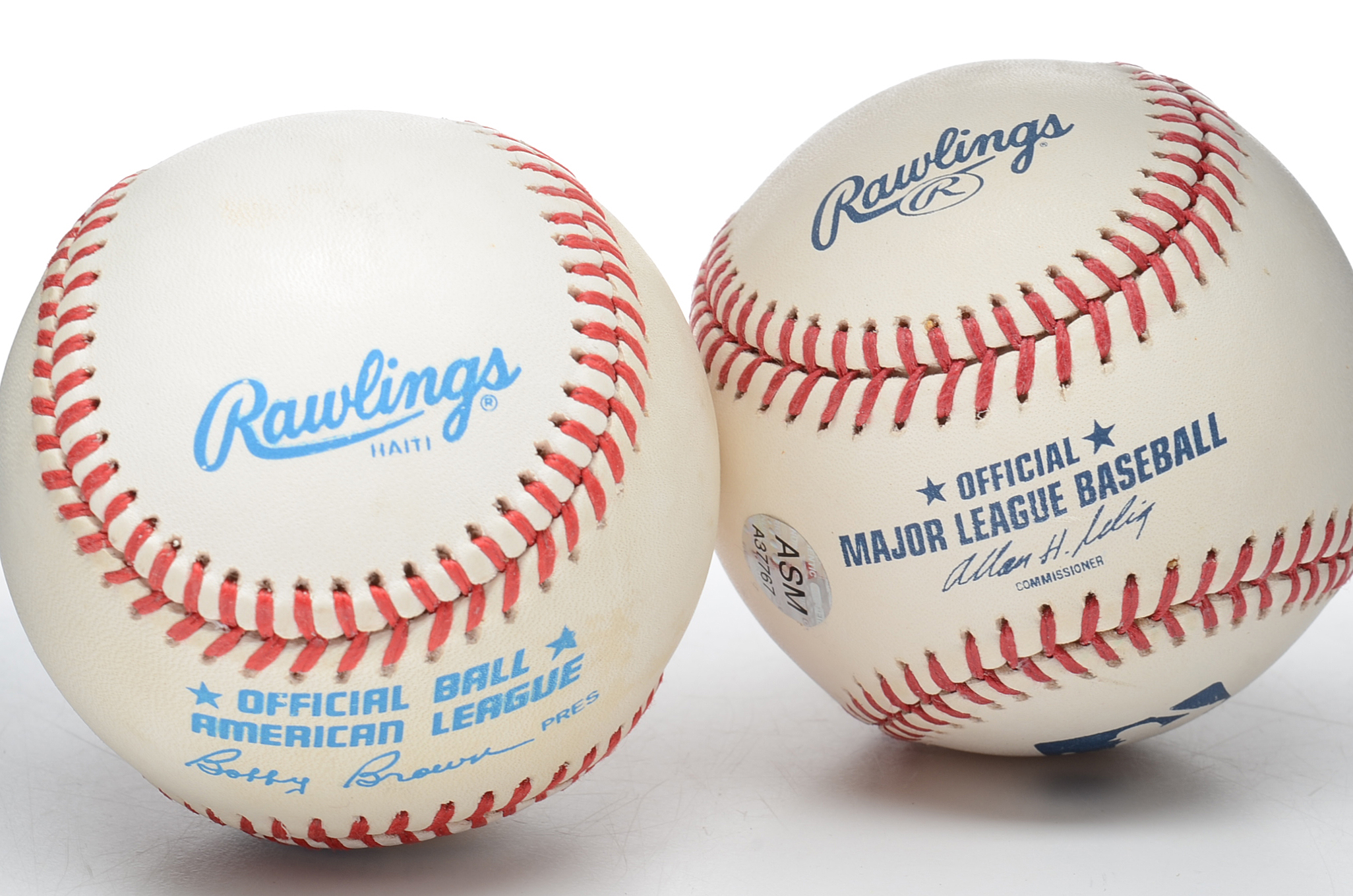 Sosa and McGwire Signed Baseballs