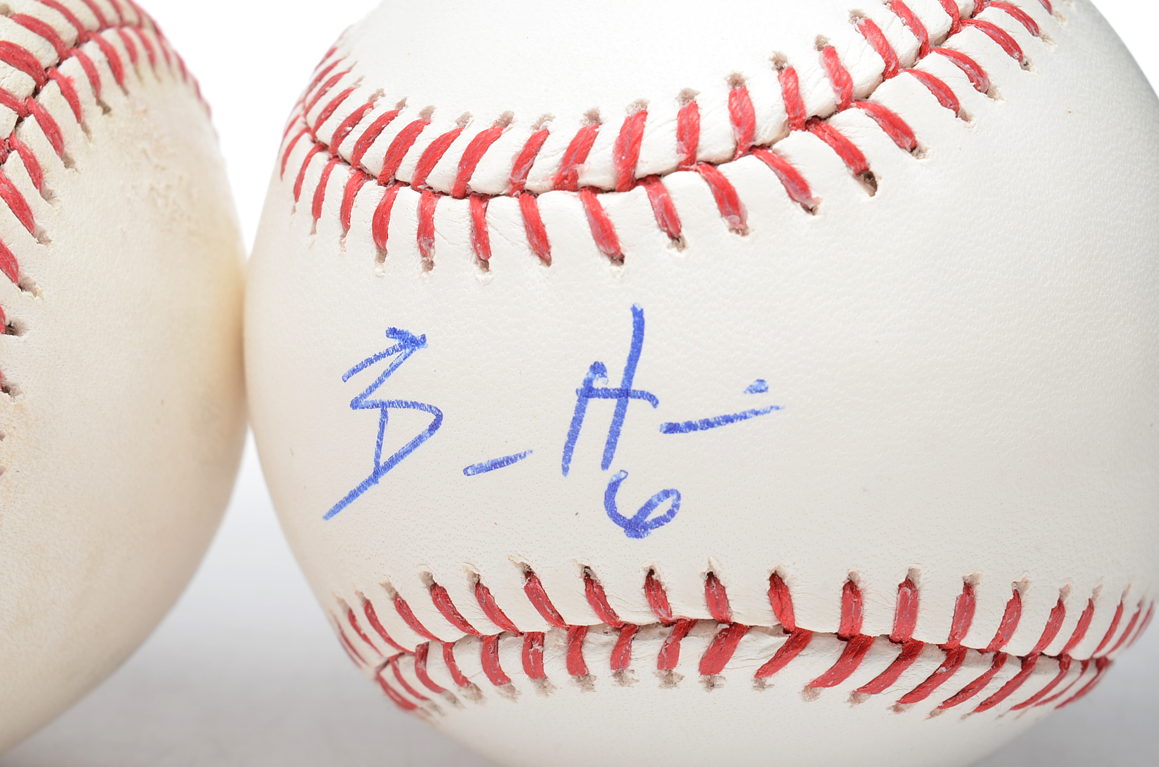 Hamilton and Frazier Signed Baseballs