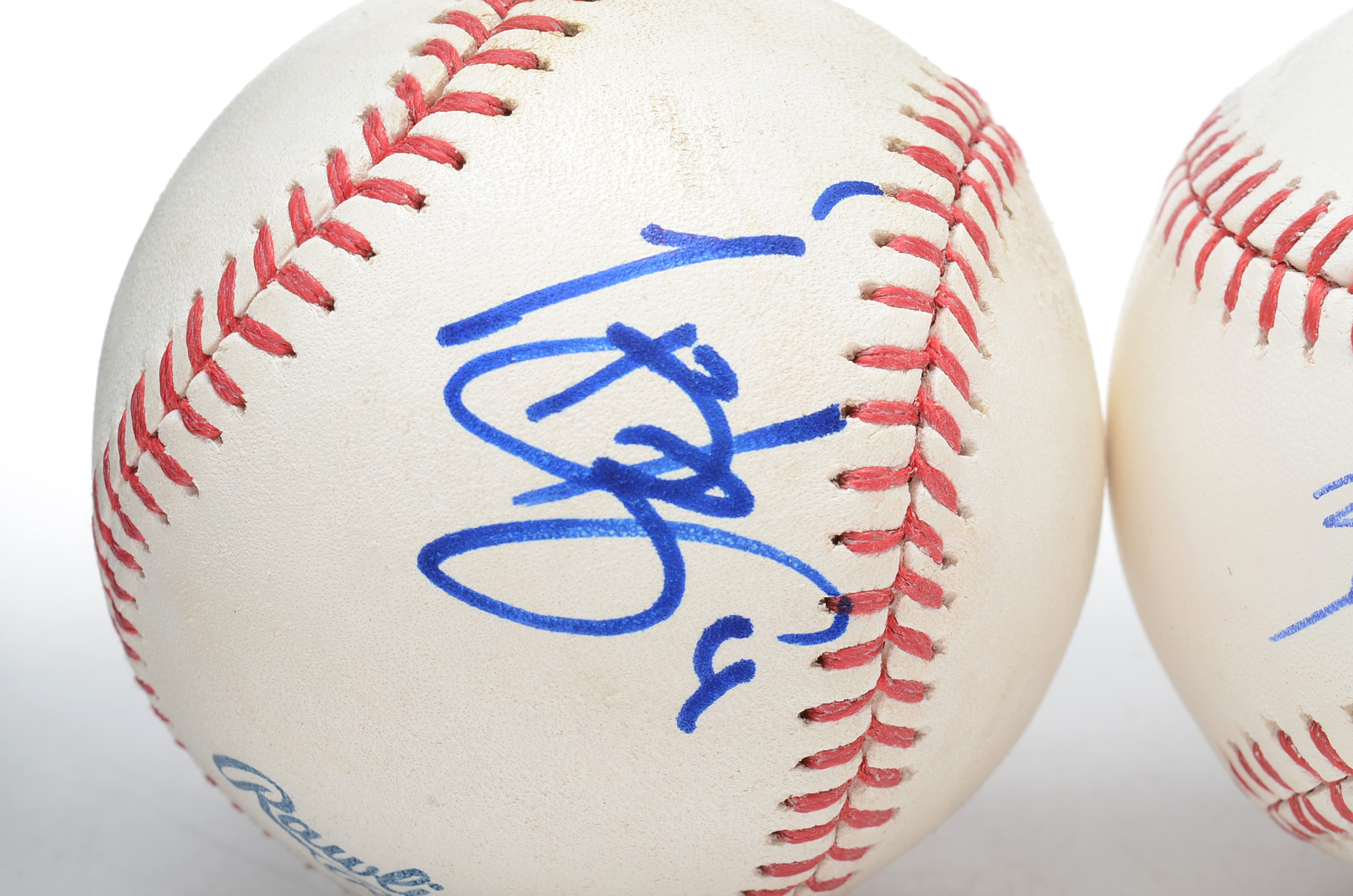 Hamilton and Frazier Signed Baseballs