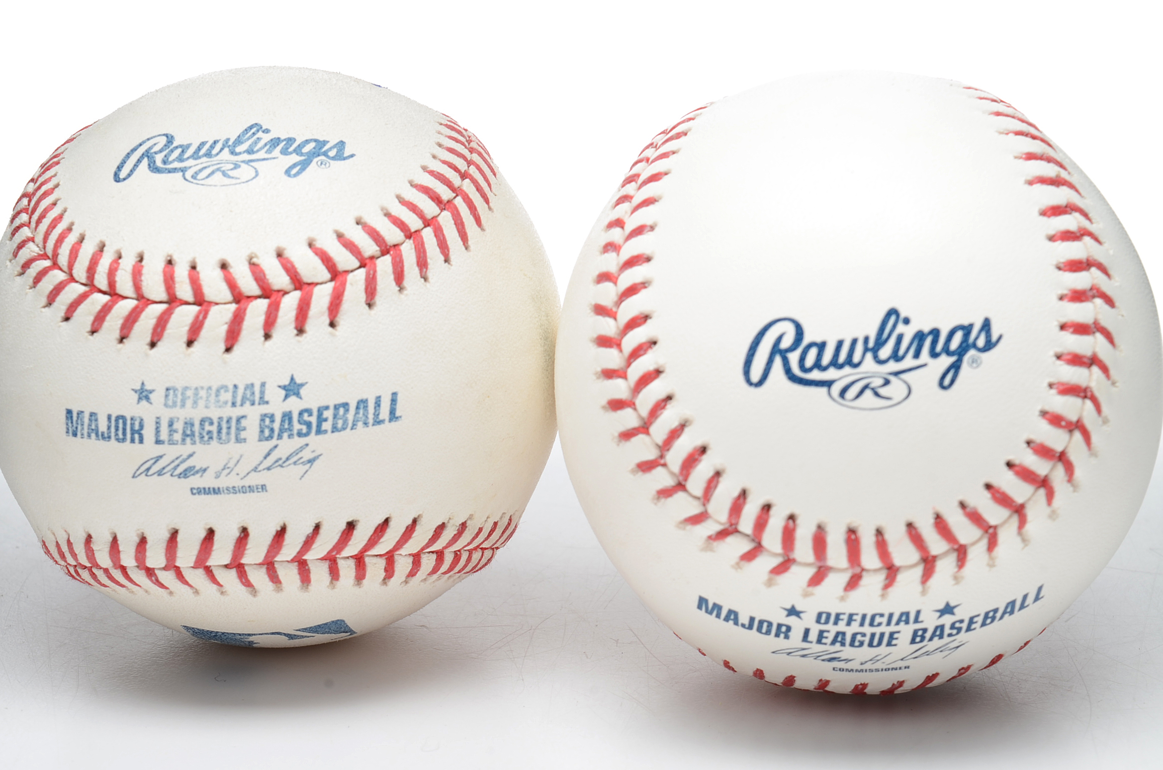 Hamilton and Frazier Signed Baseballs