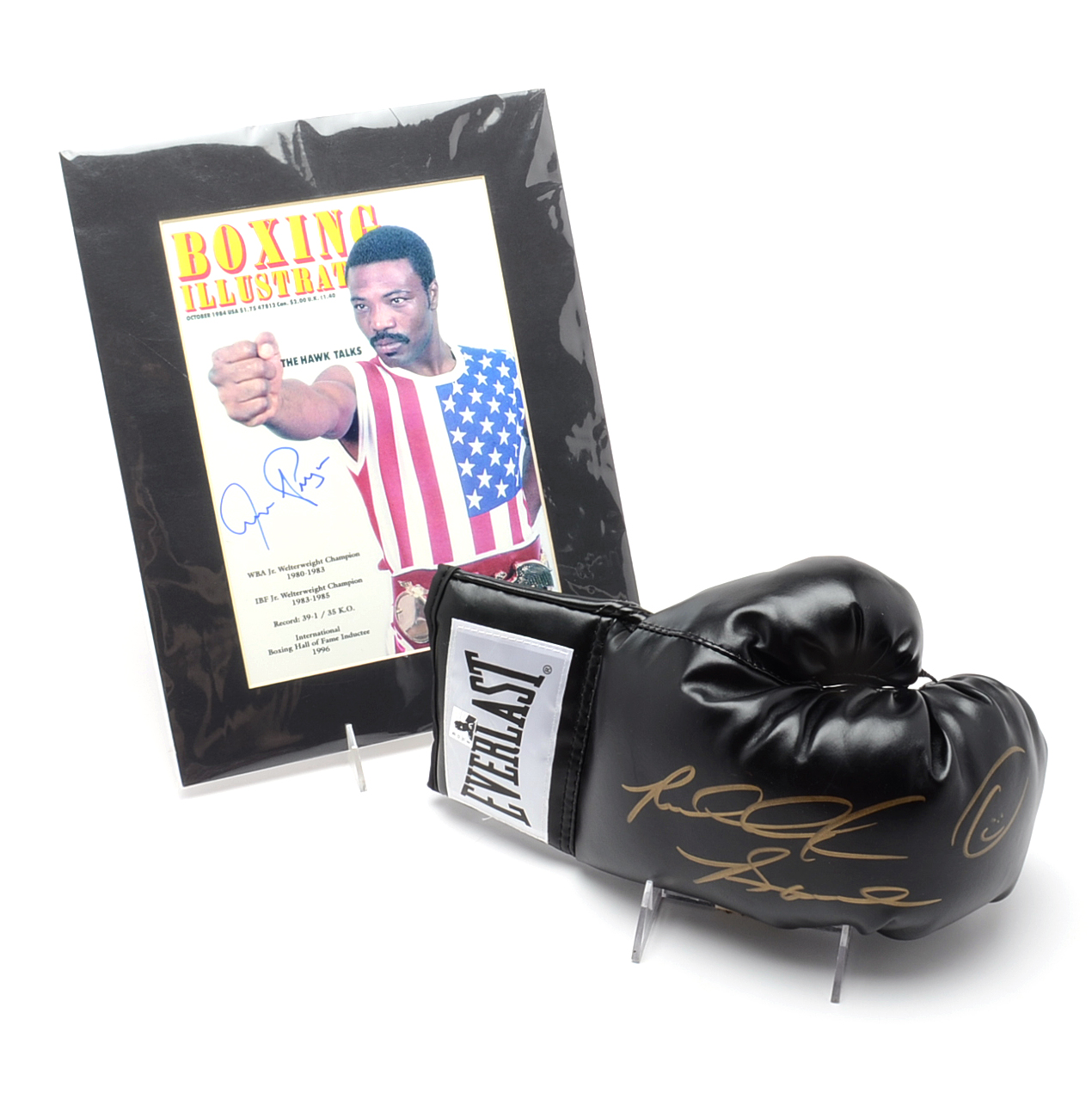 Bowe and Pryor Signed Items