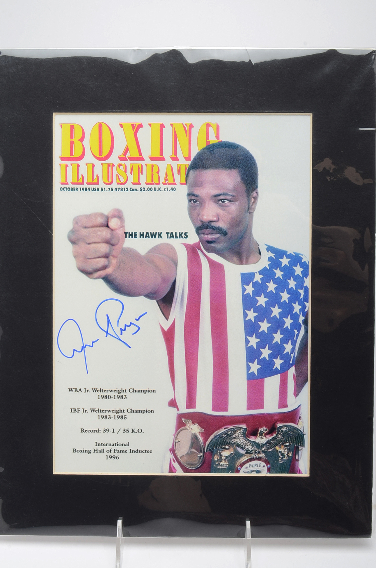 Bowe and Pryor Signed Items