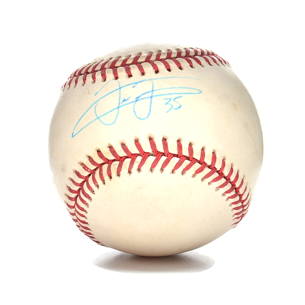 Frank Thomas Signed Baseball