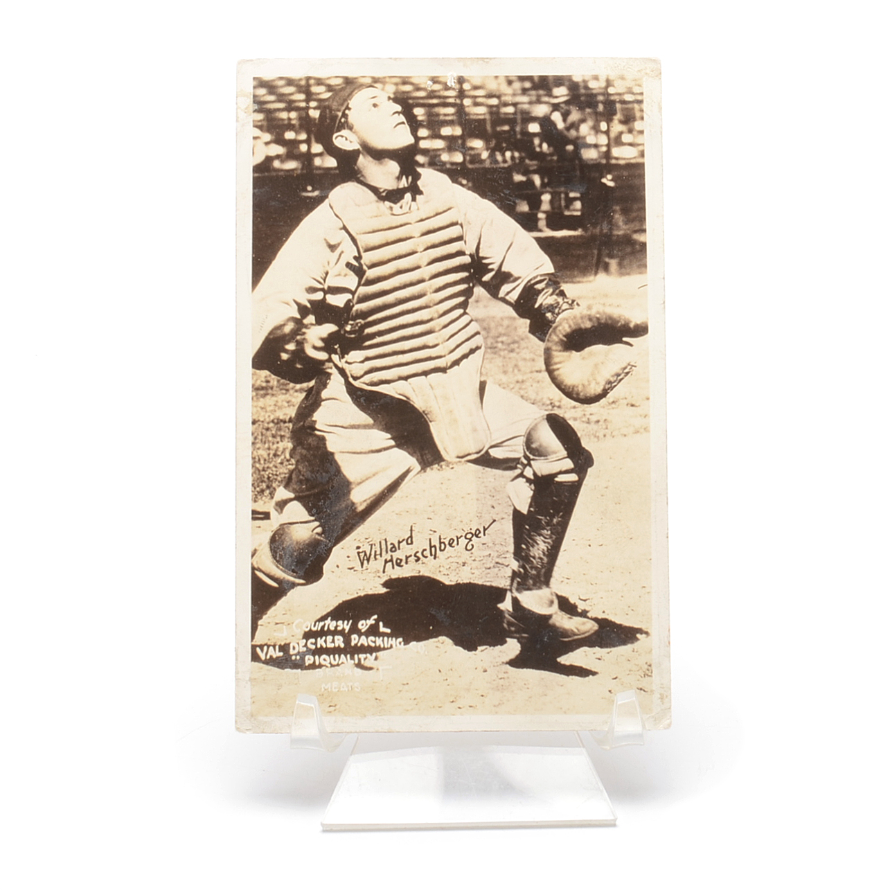 1937 Willard Herschberger "Val Decker" Photo Postcard