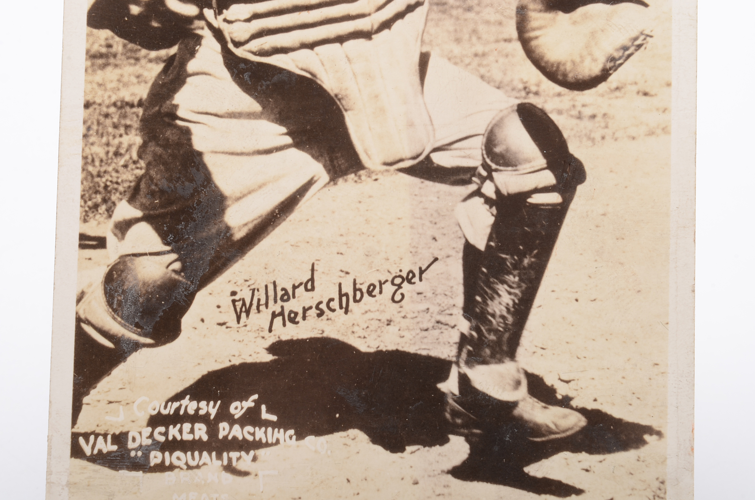 1937 Willard Herschberger "Val Decker" Photo Postcard