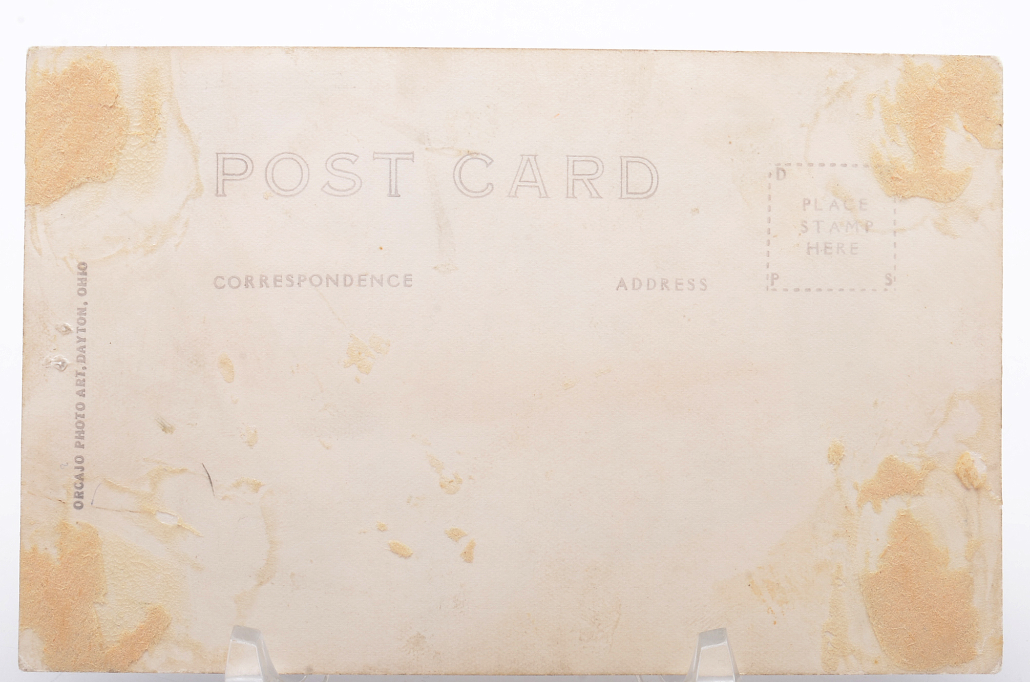 1937 Willard Herschberger "Val Decker" Photo Postcard