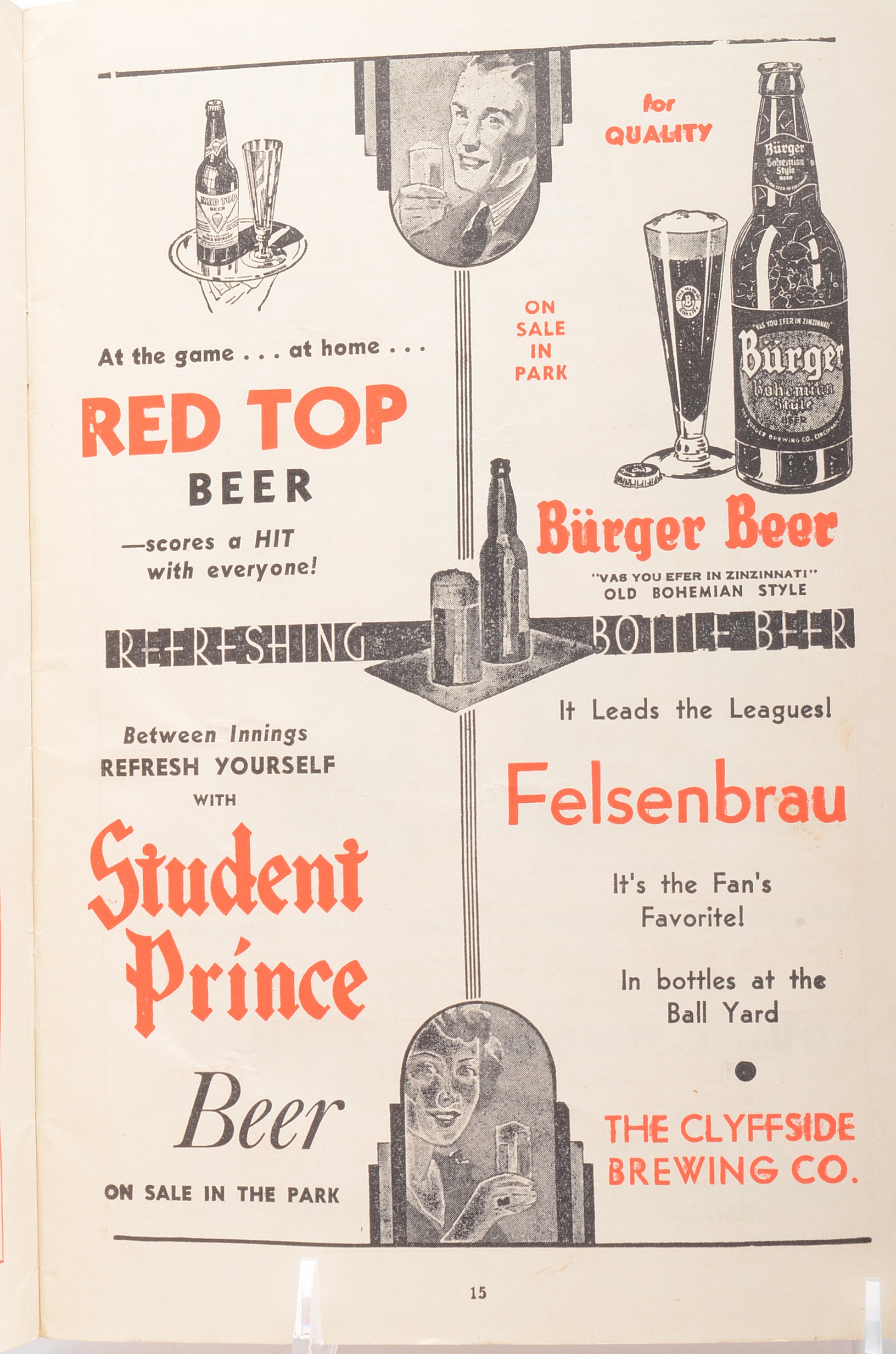 1938 Cincinnati Reds Score Book