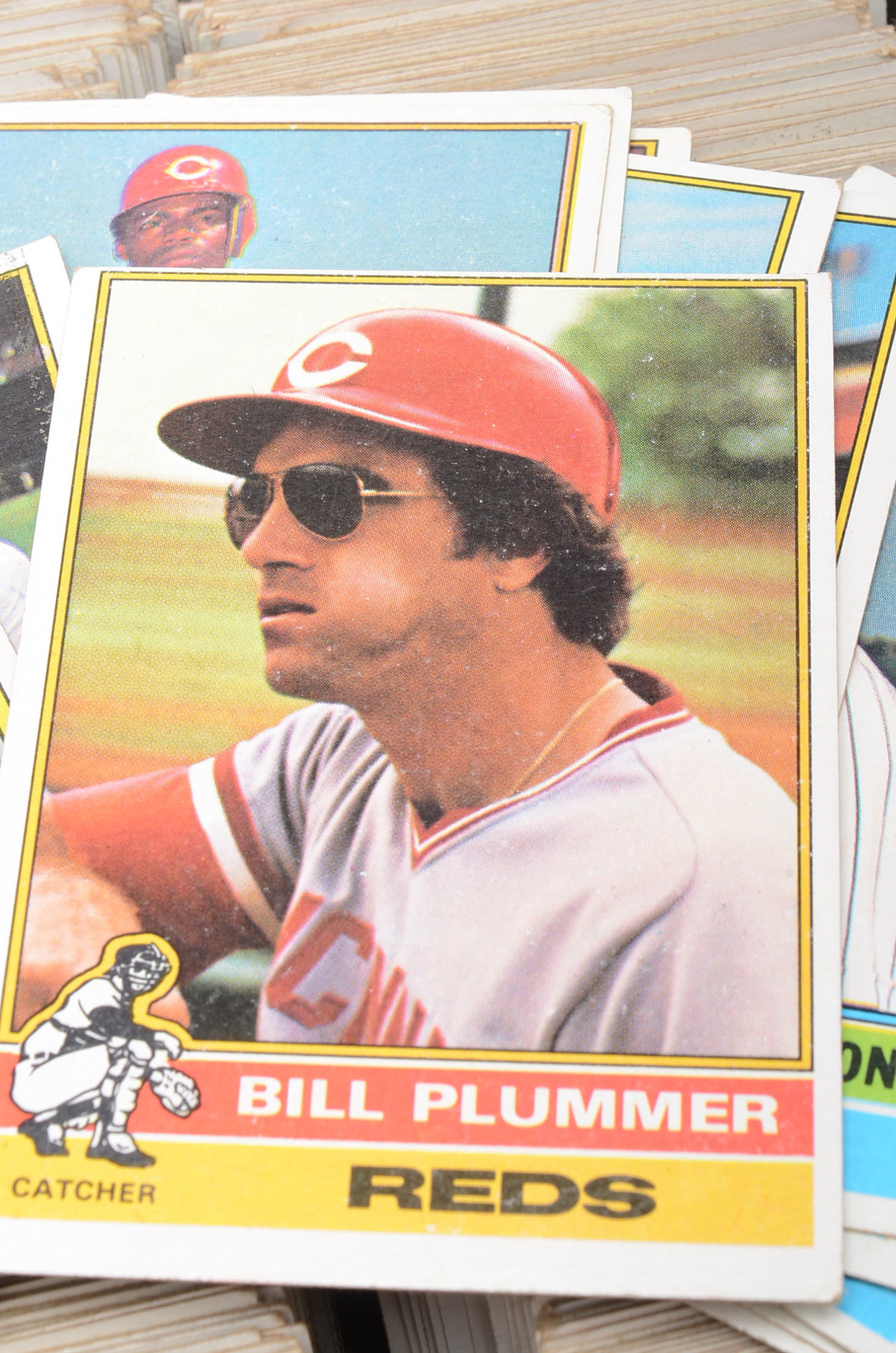 1976 Topps Baseball Card Collection With Rose, Ryan, Seaver, and Others