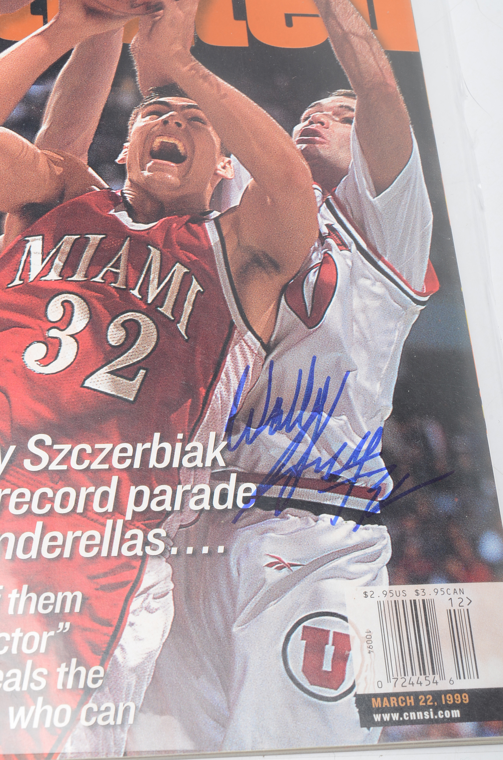 Seven Signed Sports Magazines