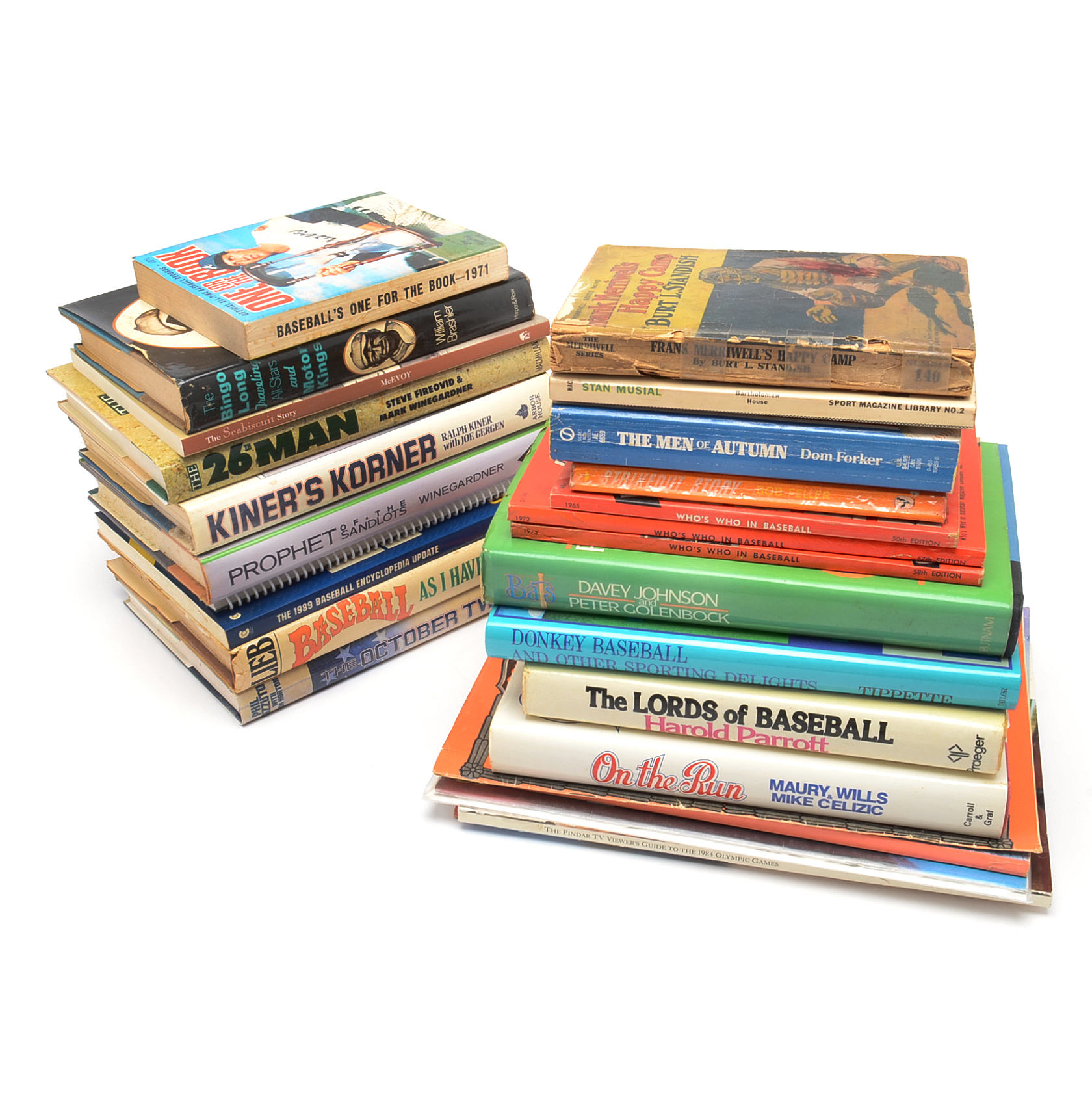 Twenty-Six Sports and Baseball Publications and Books