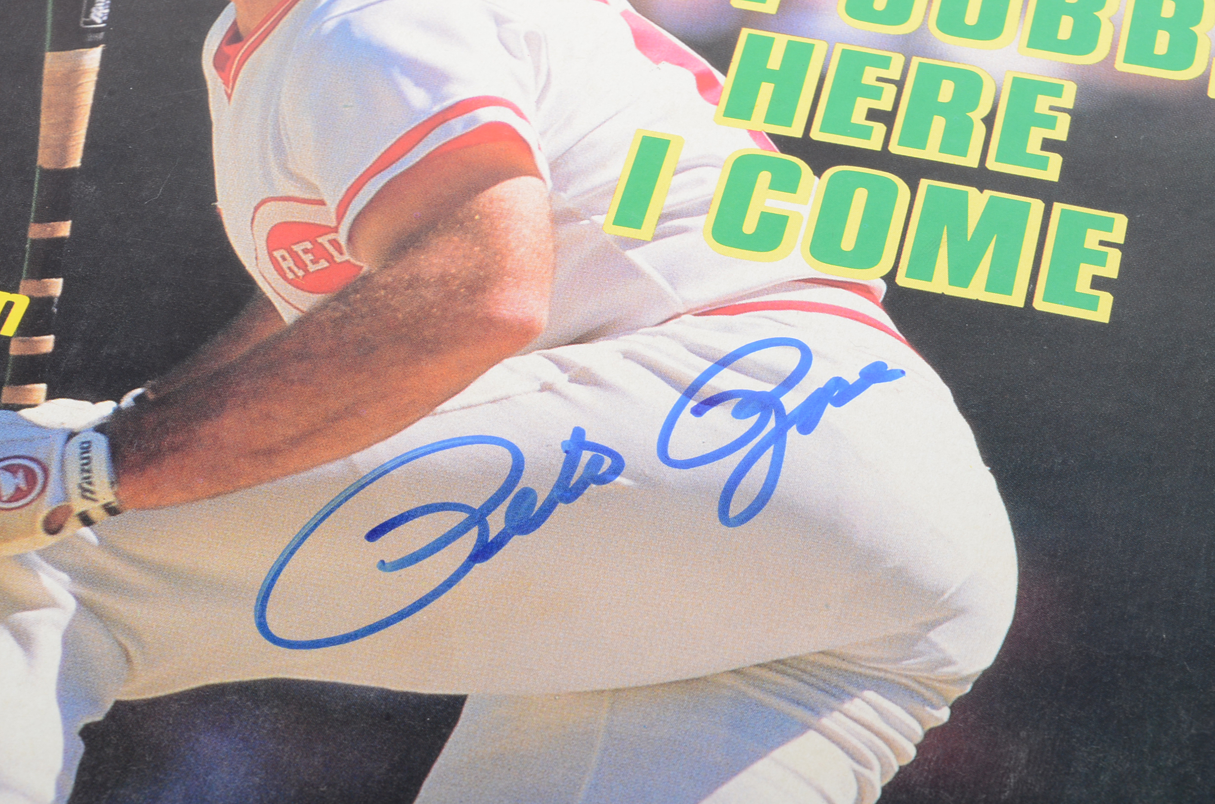 Pete Rose and Stan Musial Signed Baseball Magazines