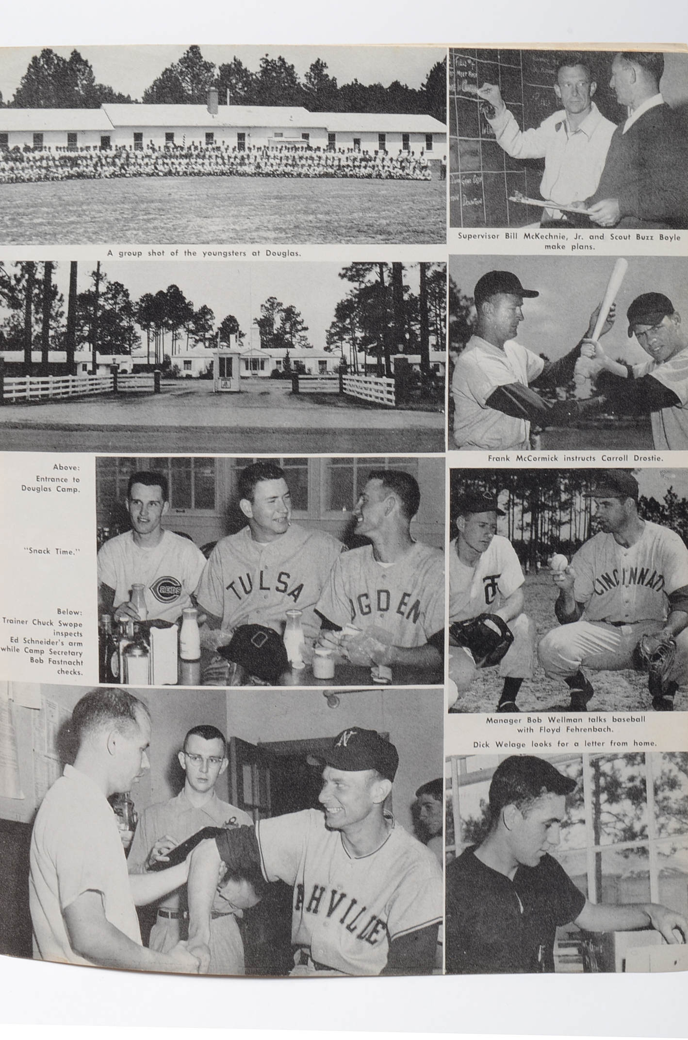 1956 Cincinnati Reds Yearbook