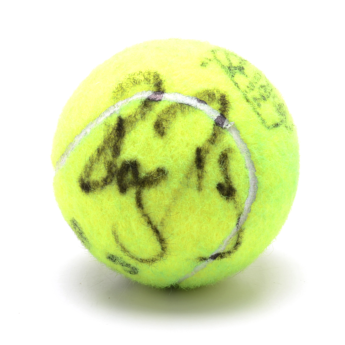 Roger Federer Signed Tennis Ball COA