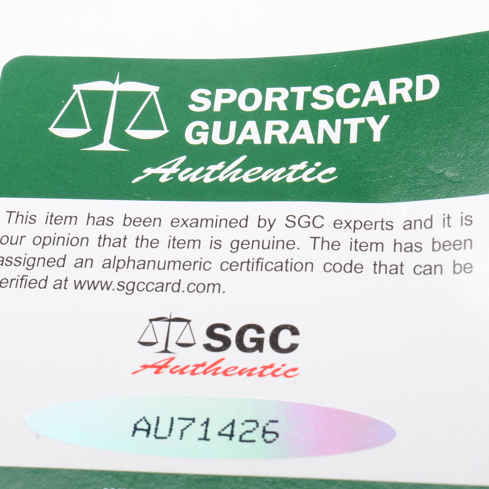 Roger Federer Signed Tennis Ball COA