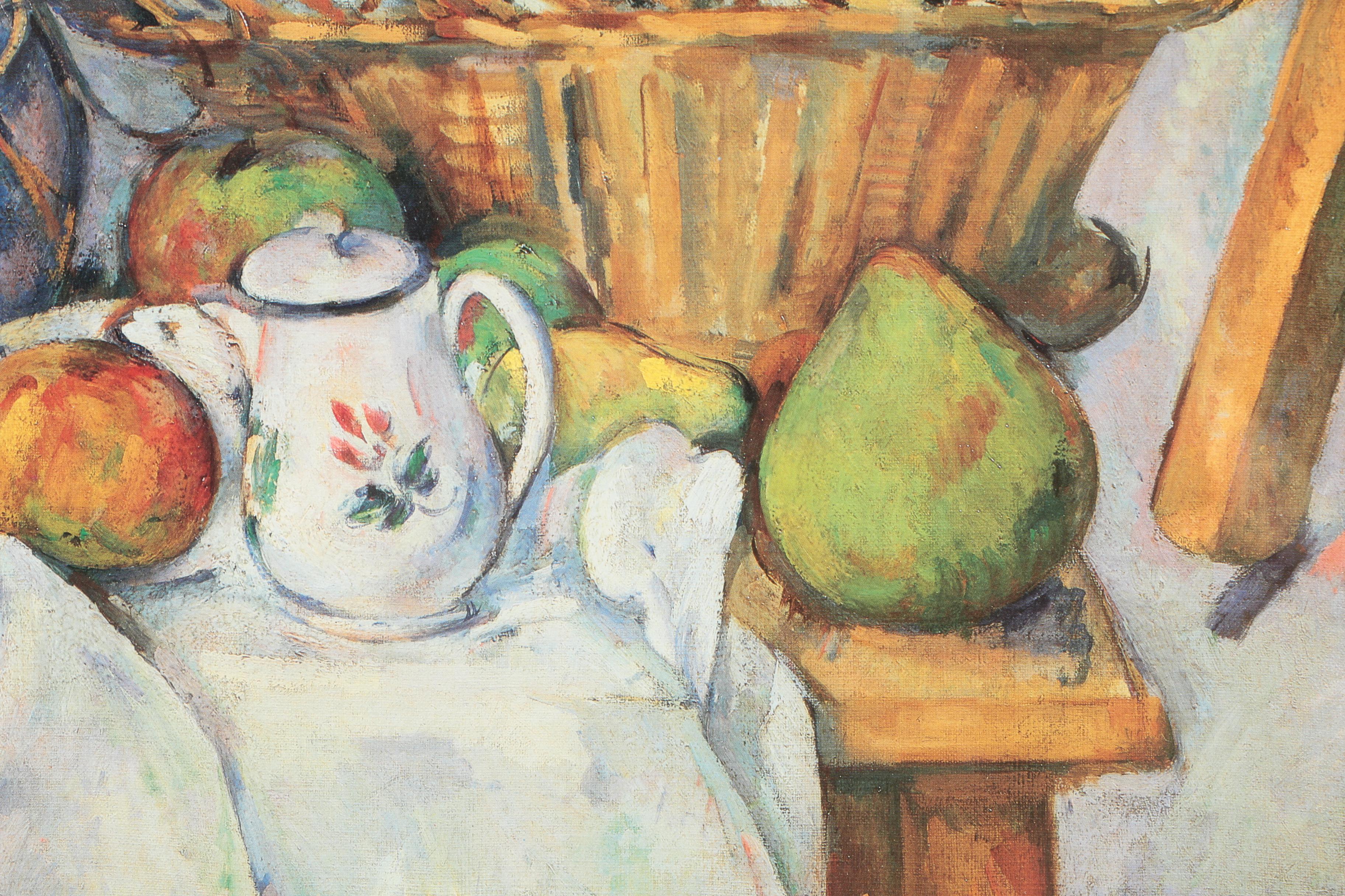 Offset Lithograph After Paul Cezanne's "Kitchen Table"