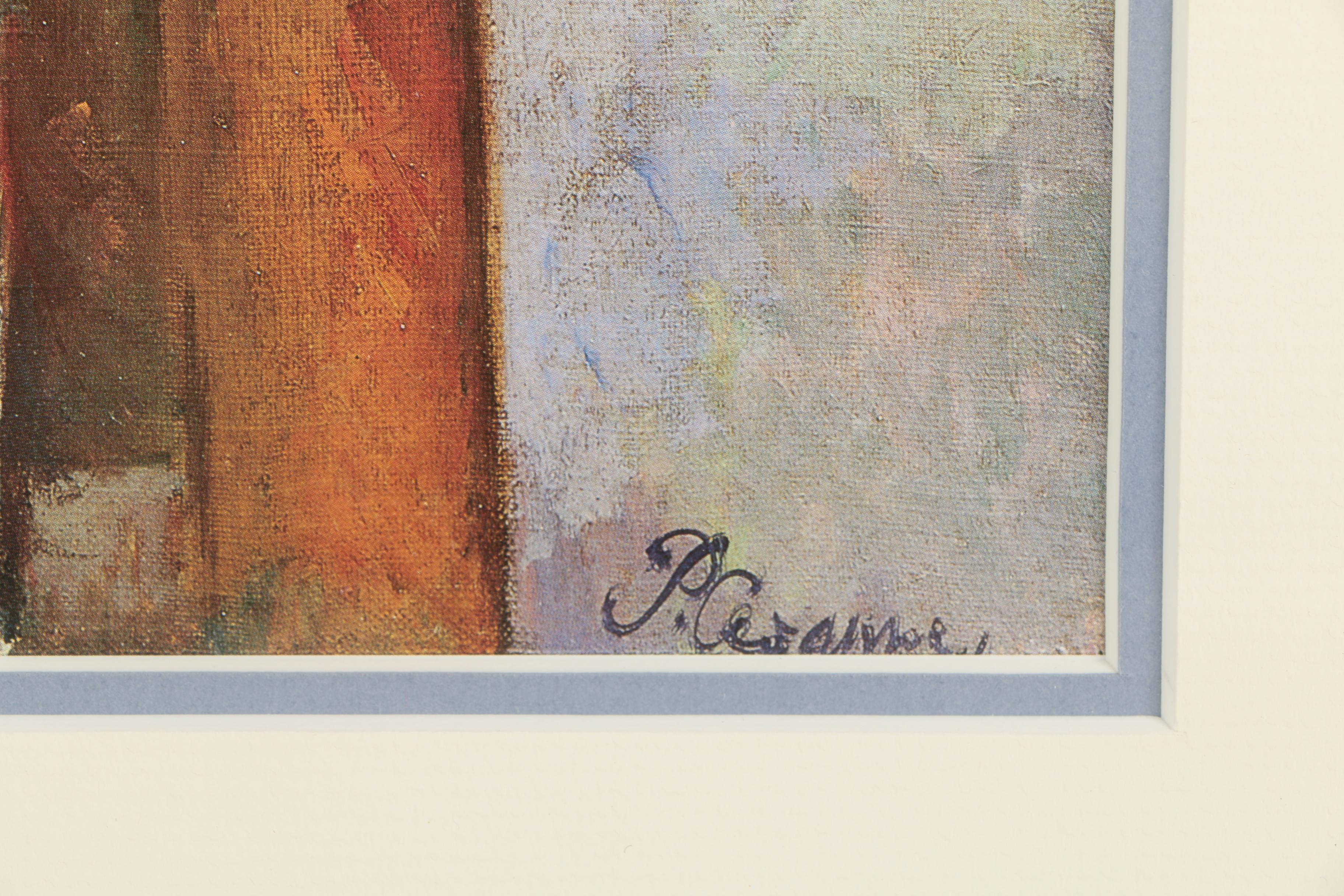 Offset Lithograph After Paul Cezanne's "Kitchen Table"