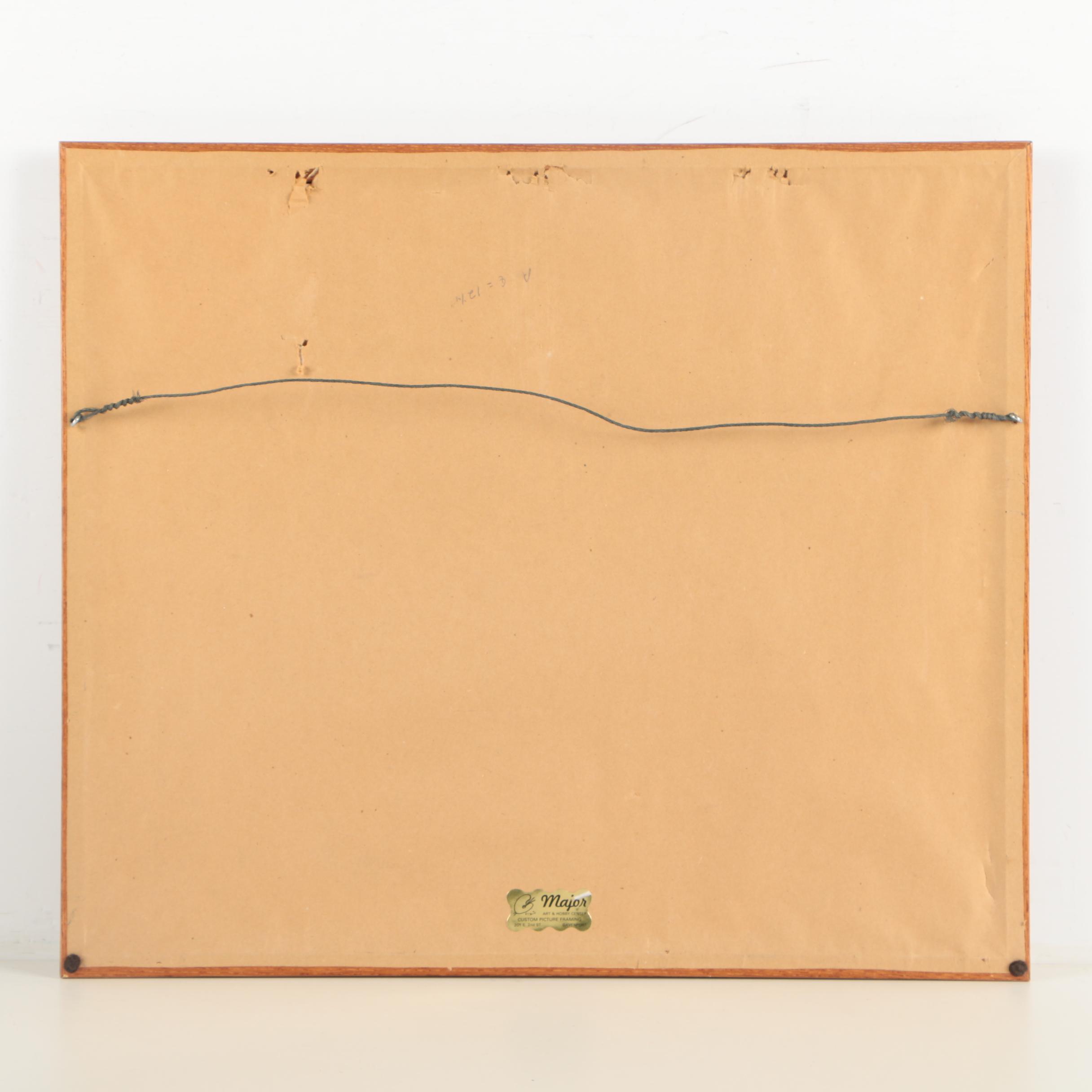 Offset Lithograph After Paul Cezanne's "Kitchen Table"