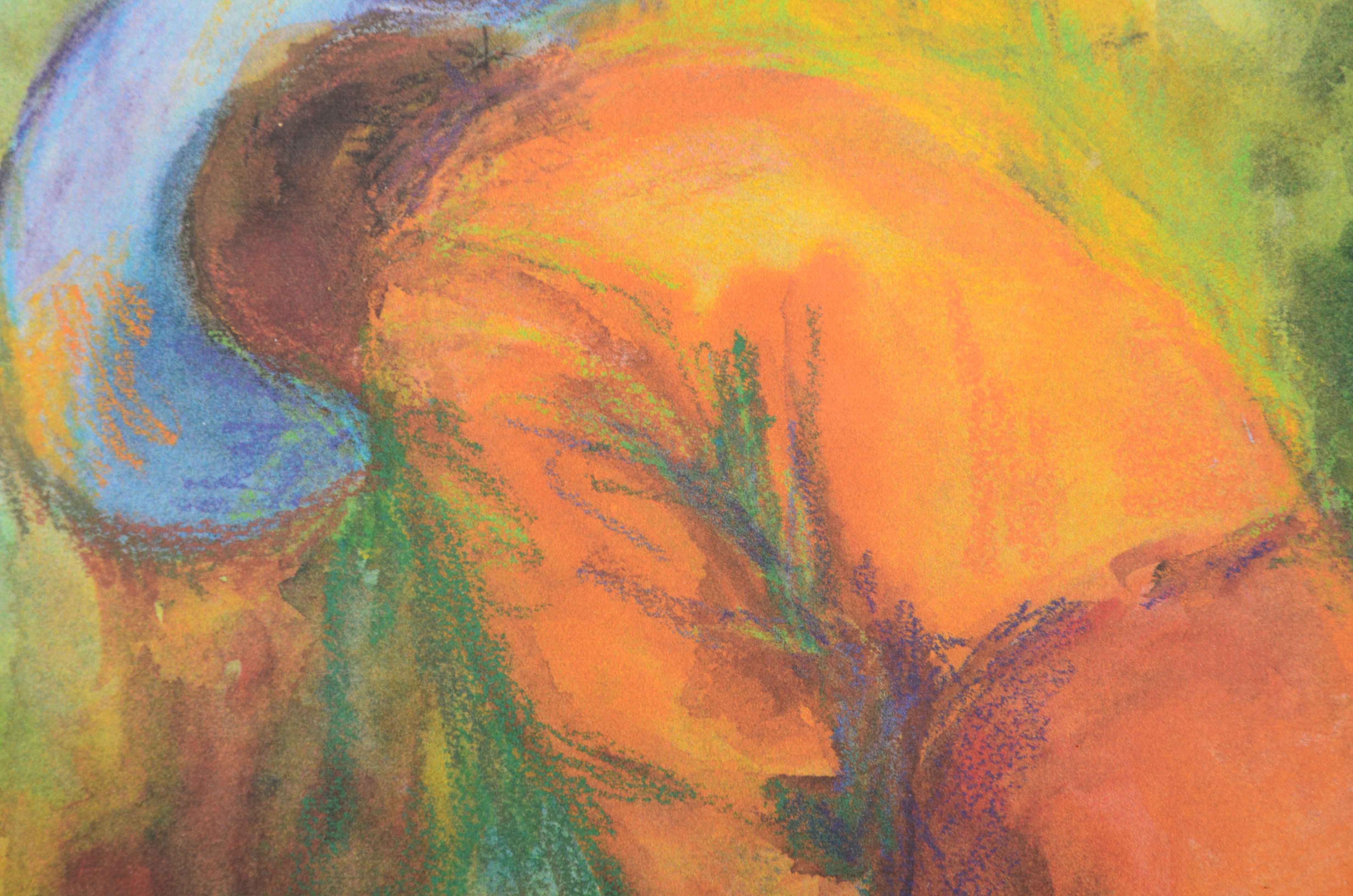 Barbara Chenault Giclée on Paper after "Just Puttin' Around"