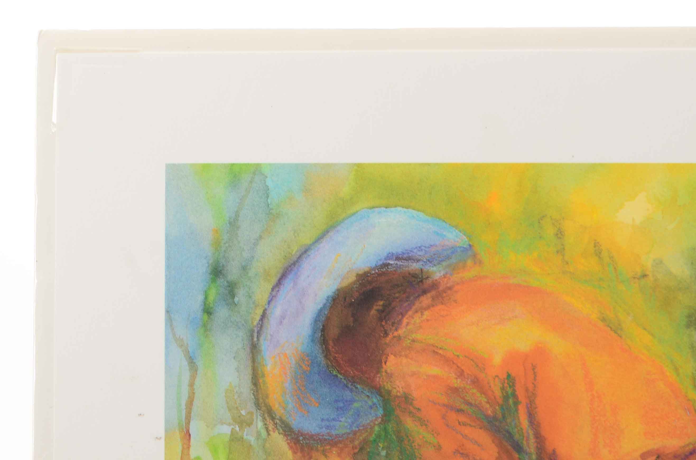 Barbara Chenault Giclée on Paper after "Just Puttin' Around"