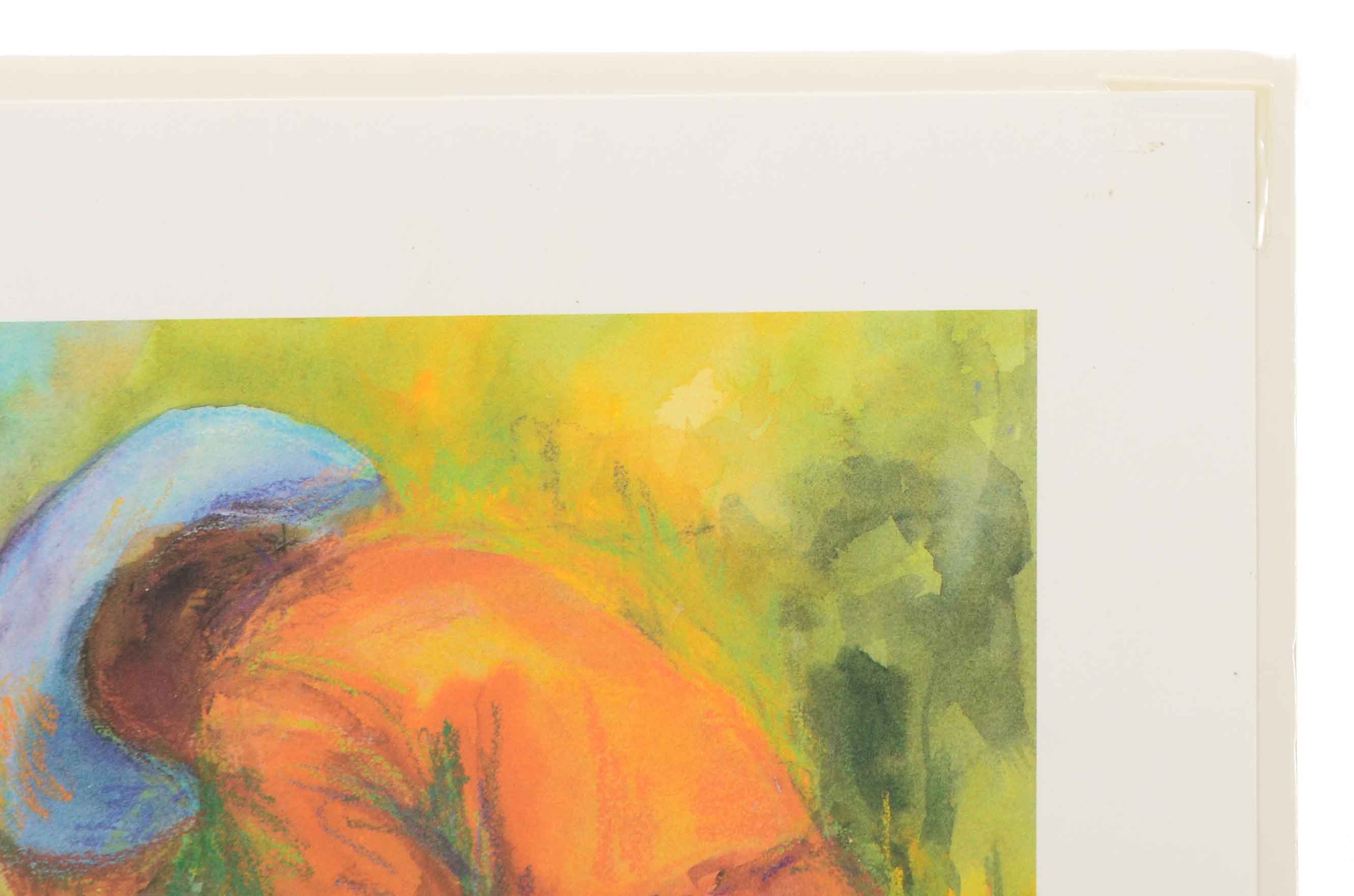 Barbara Chenault Giclée on Paper after "Just Puttin' Around"