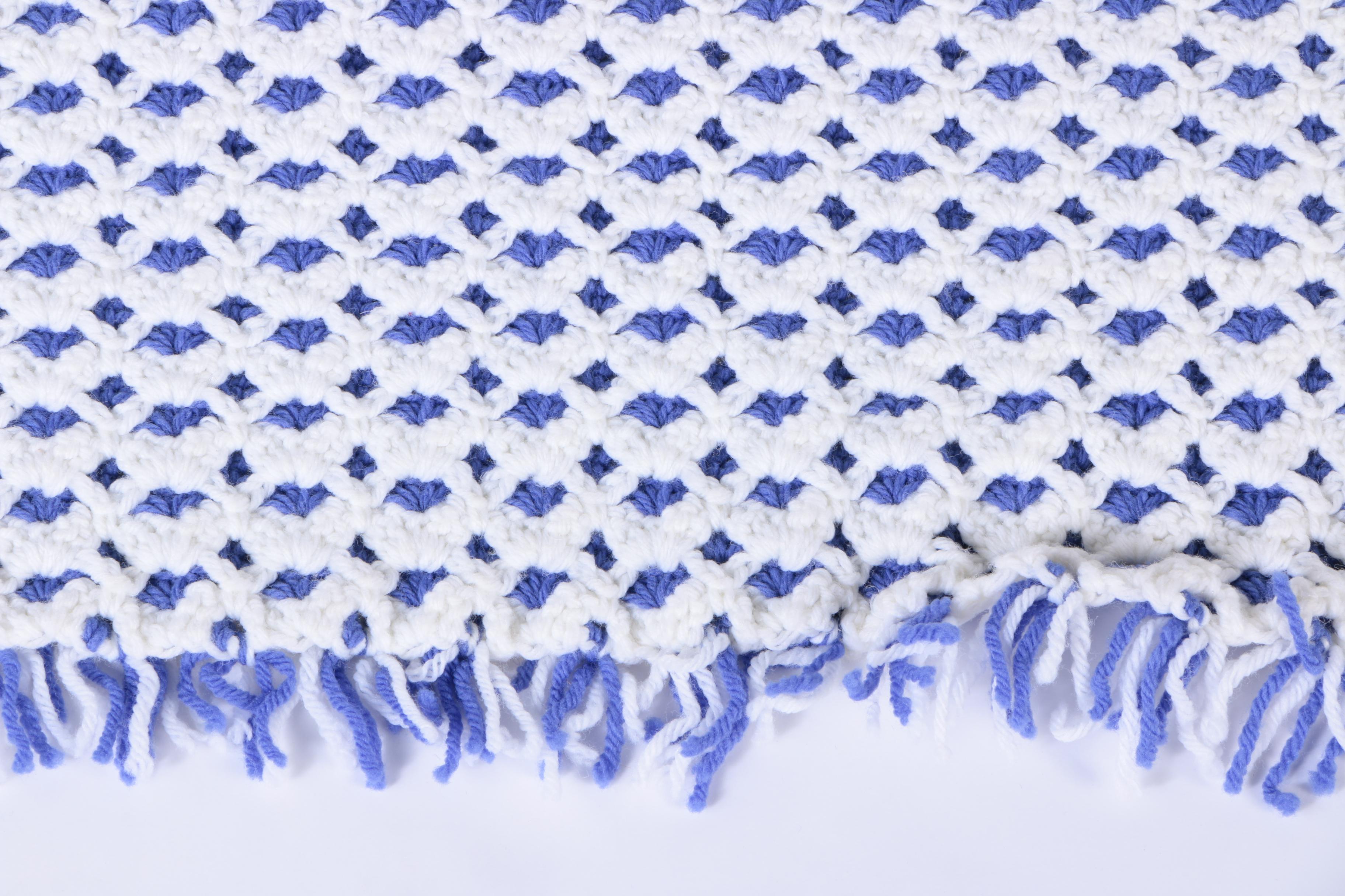 Handmade Double Sided Crochet Afghan